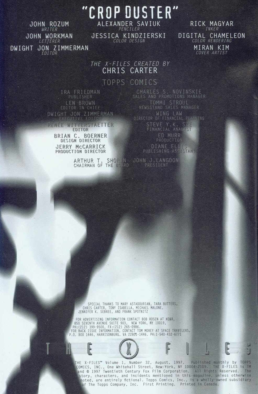 Read online The X-Files (1995) comic -  Issue #32 - 2