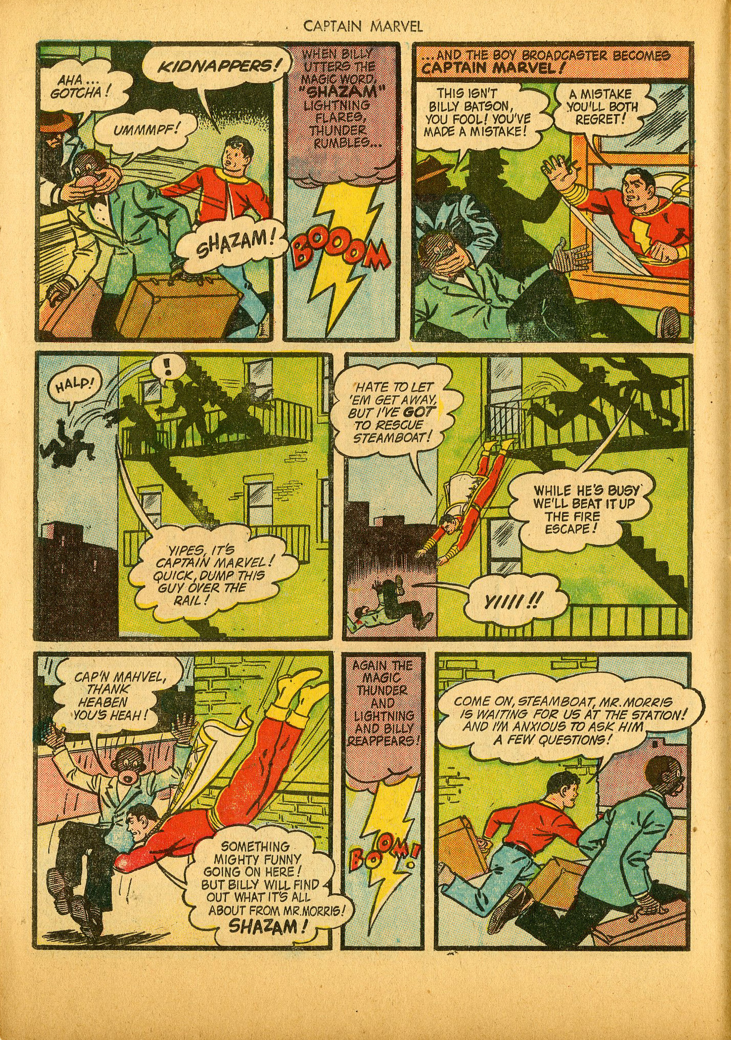 Read online Captain Marvel Adventures comic -  Issue #36 - 18