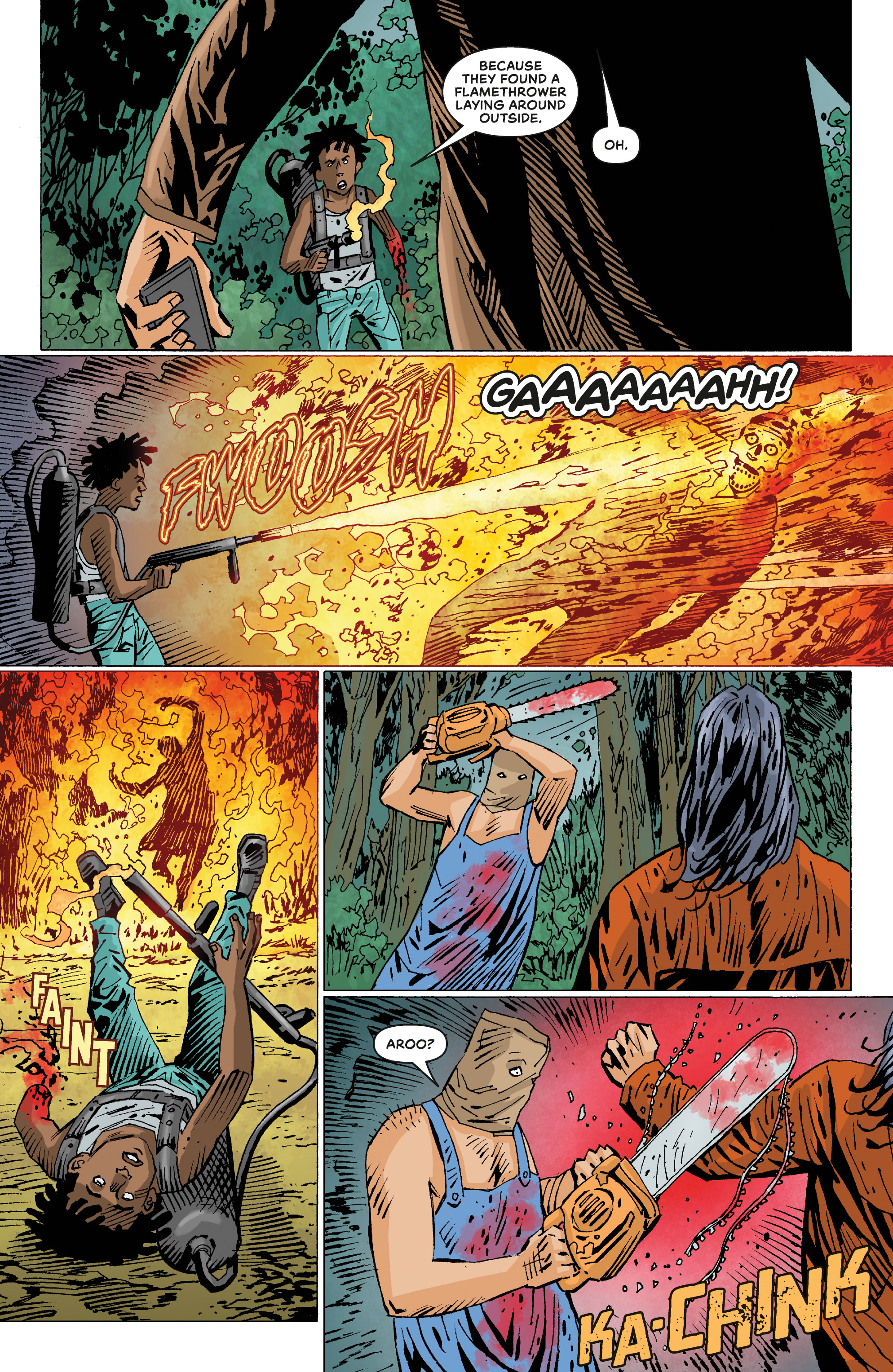 Read online Where Monsters Lie comic -  Issue #4 - 10