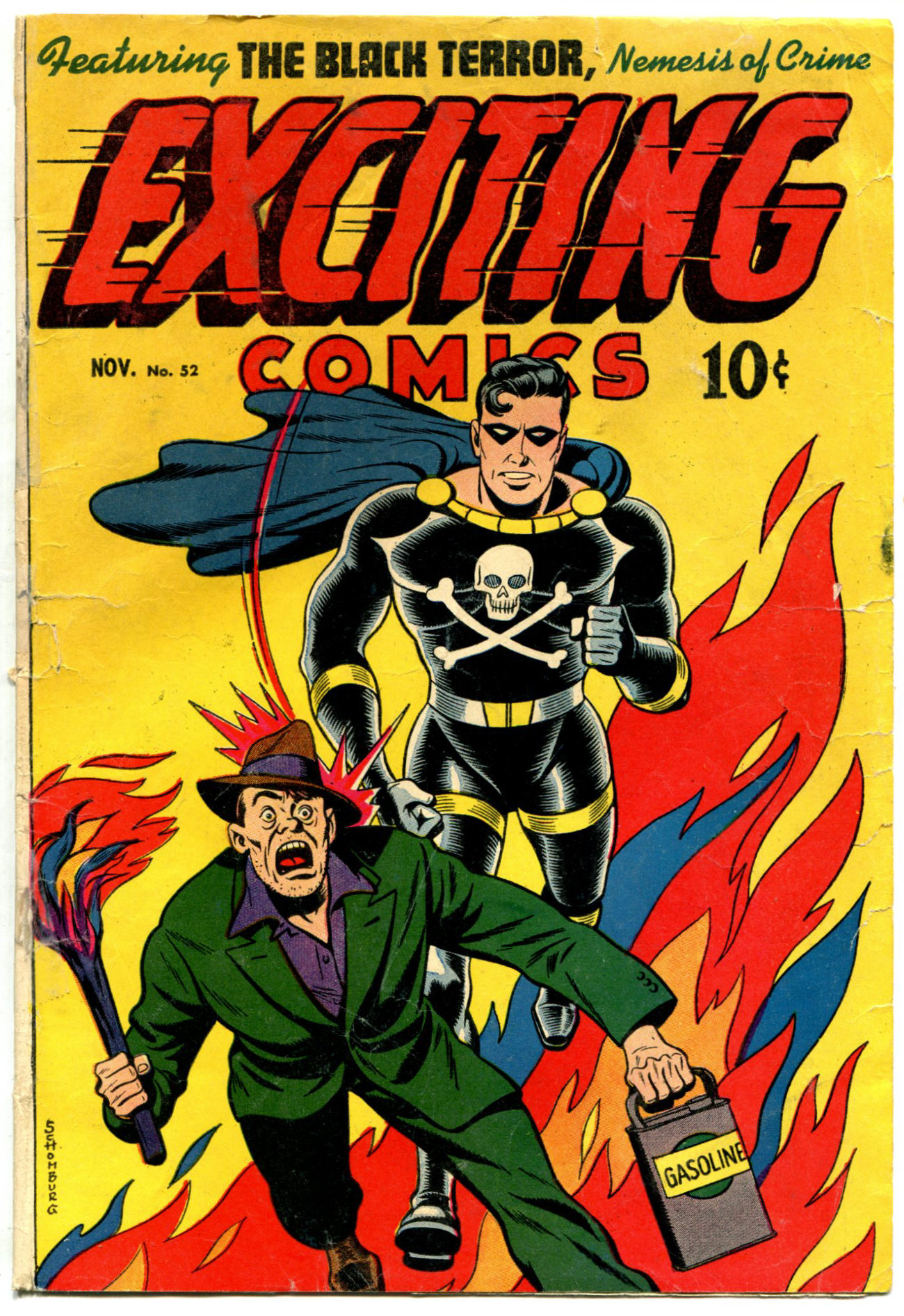 Read online Exciting Comics comic -  Issue #52 - 1