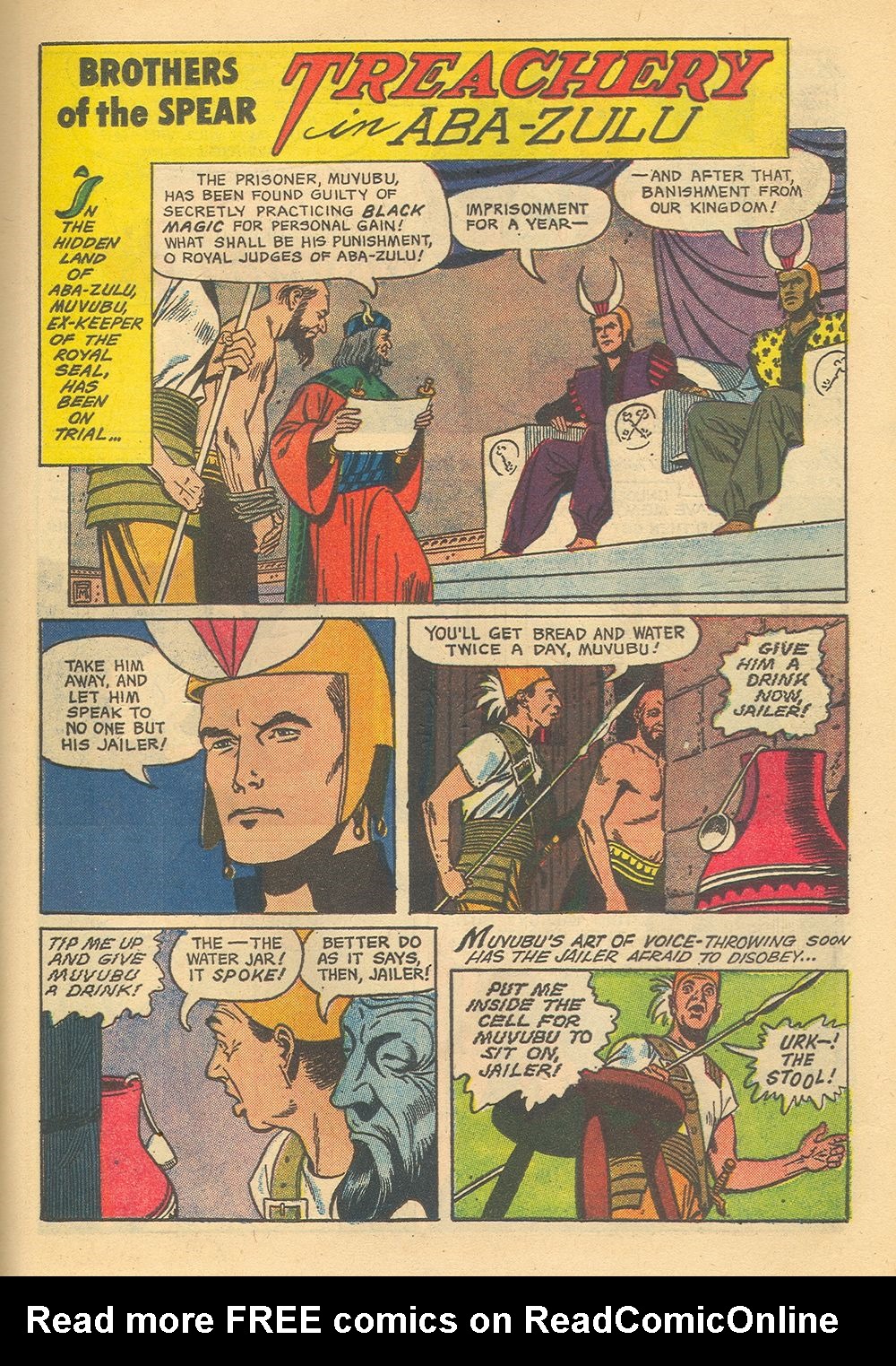 Read online Tarzan (1948) comic -  Issue #51 - 57