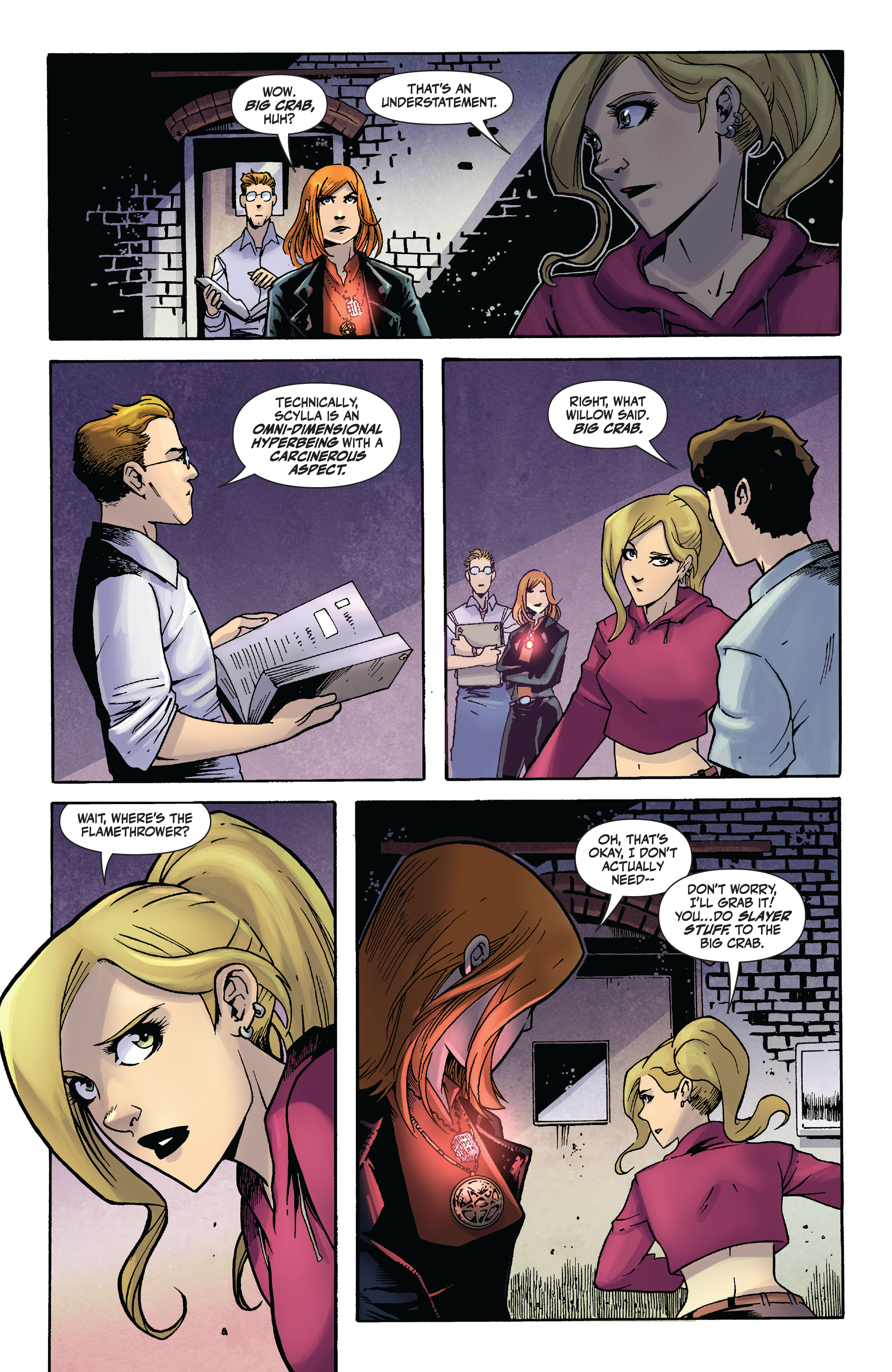 Read online The Vampire Slayer comic -  Issue #1 - 11