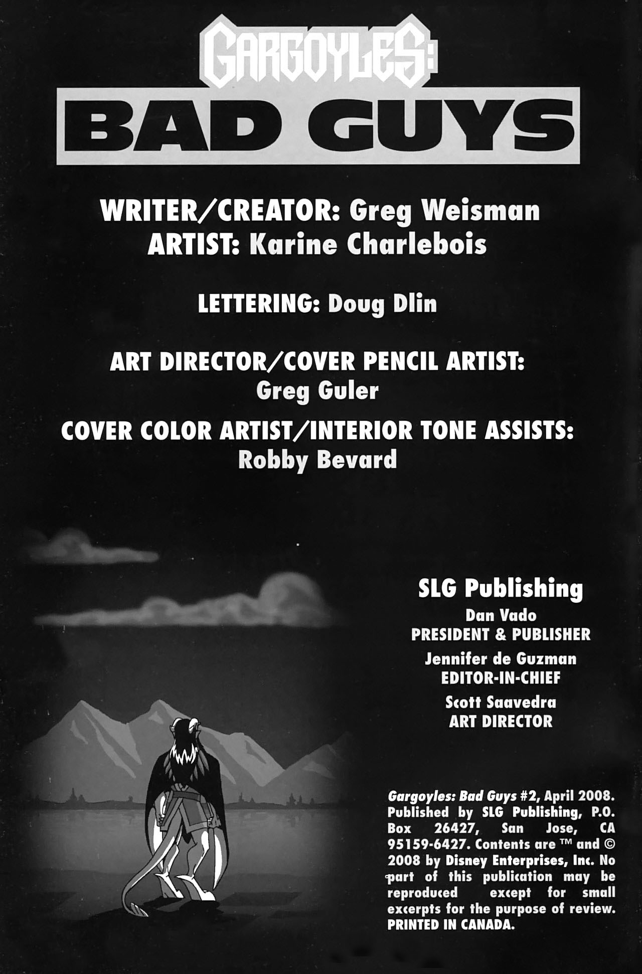 Read online Gargoyles: Bad Guys comic -  Issue #2 - 2