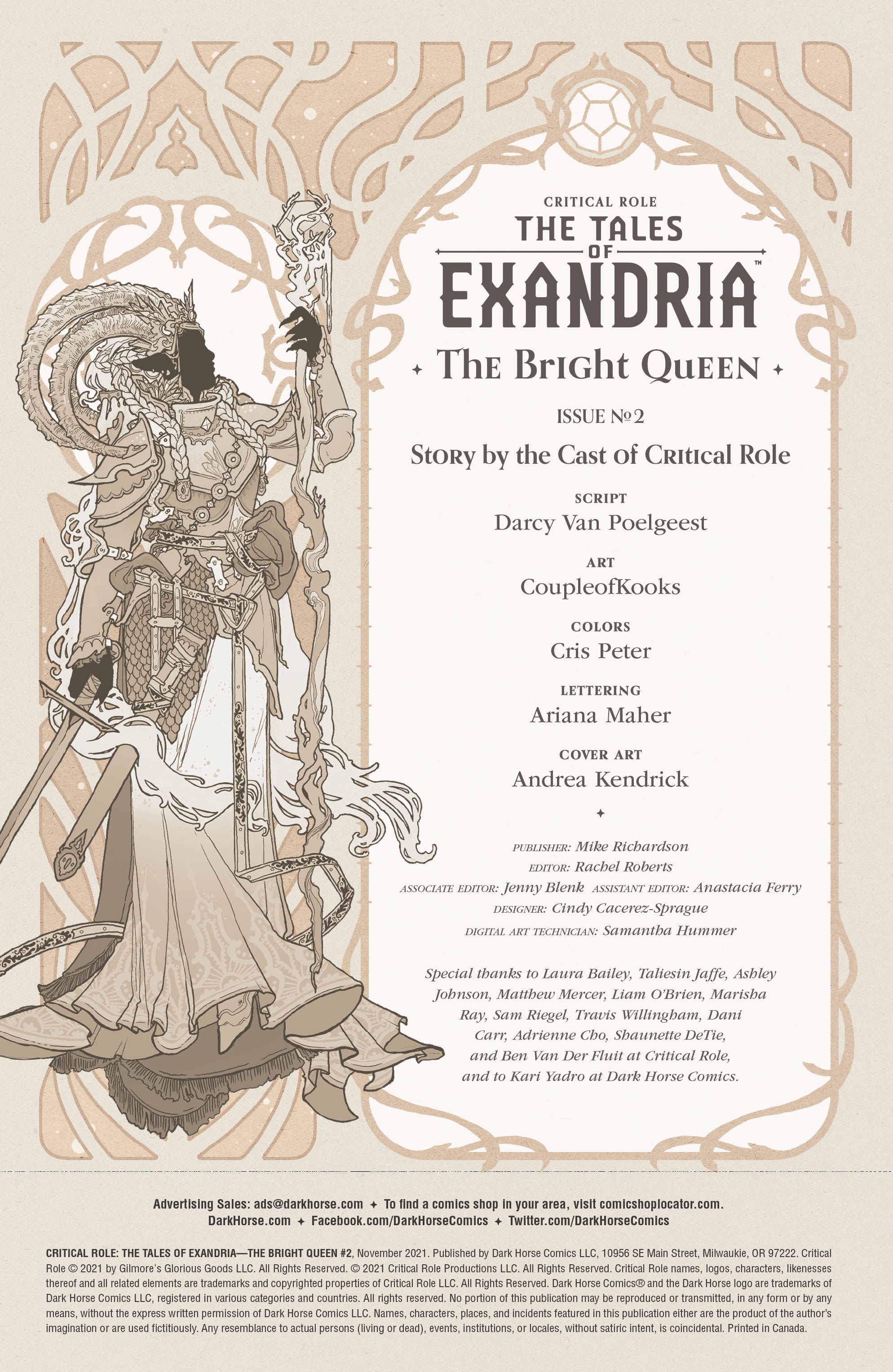 Read online Critical Role: The Tales of Exandria--The Bright Queen comic -  Issue #2 - 2