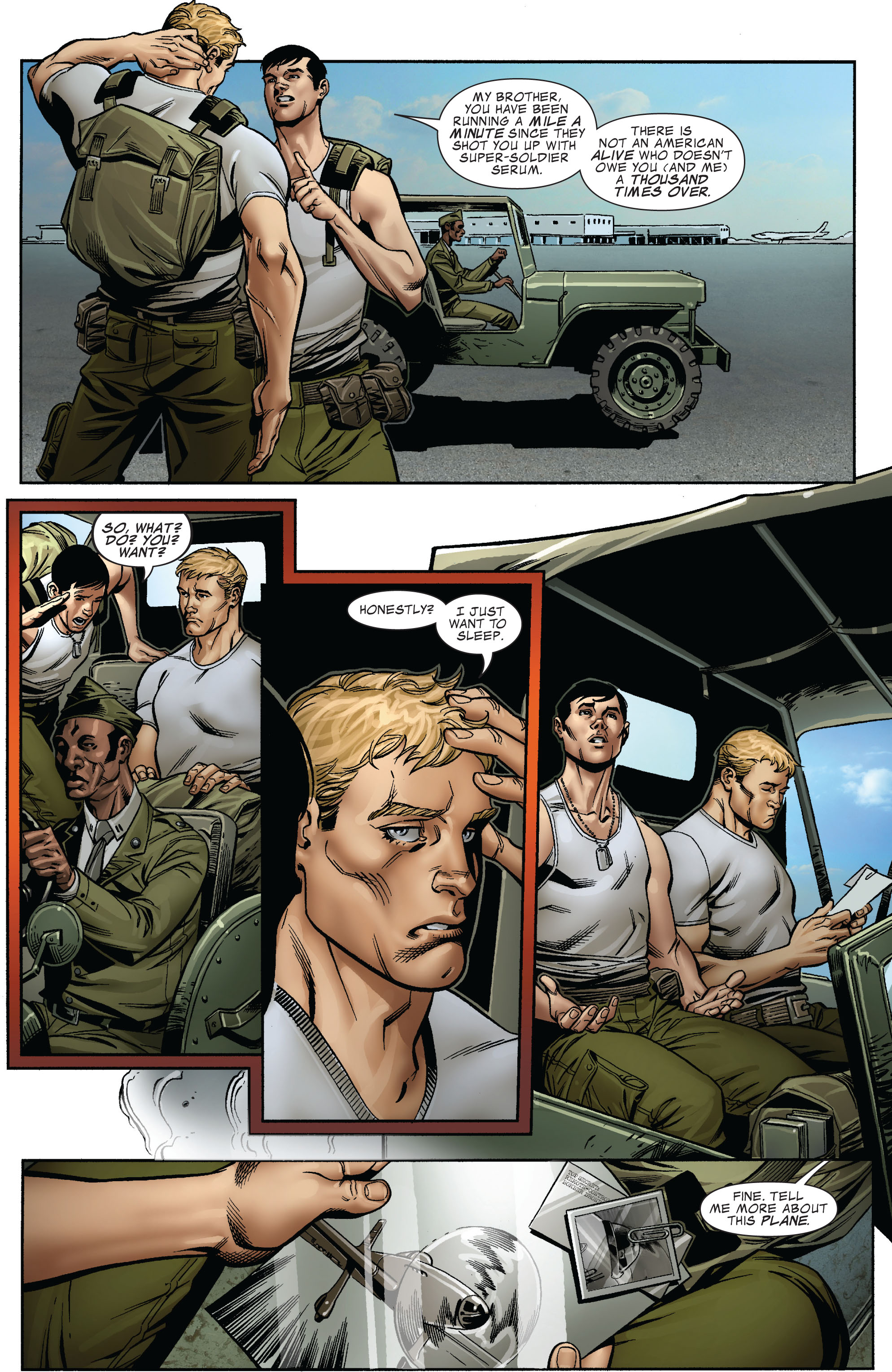 Captain America: Man Out of Time 1 Page 9