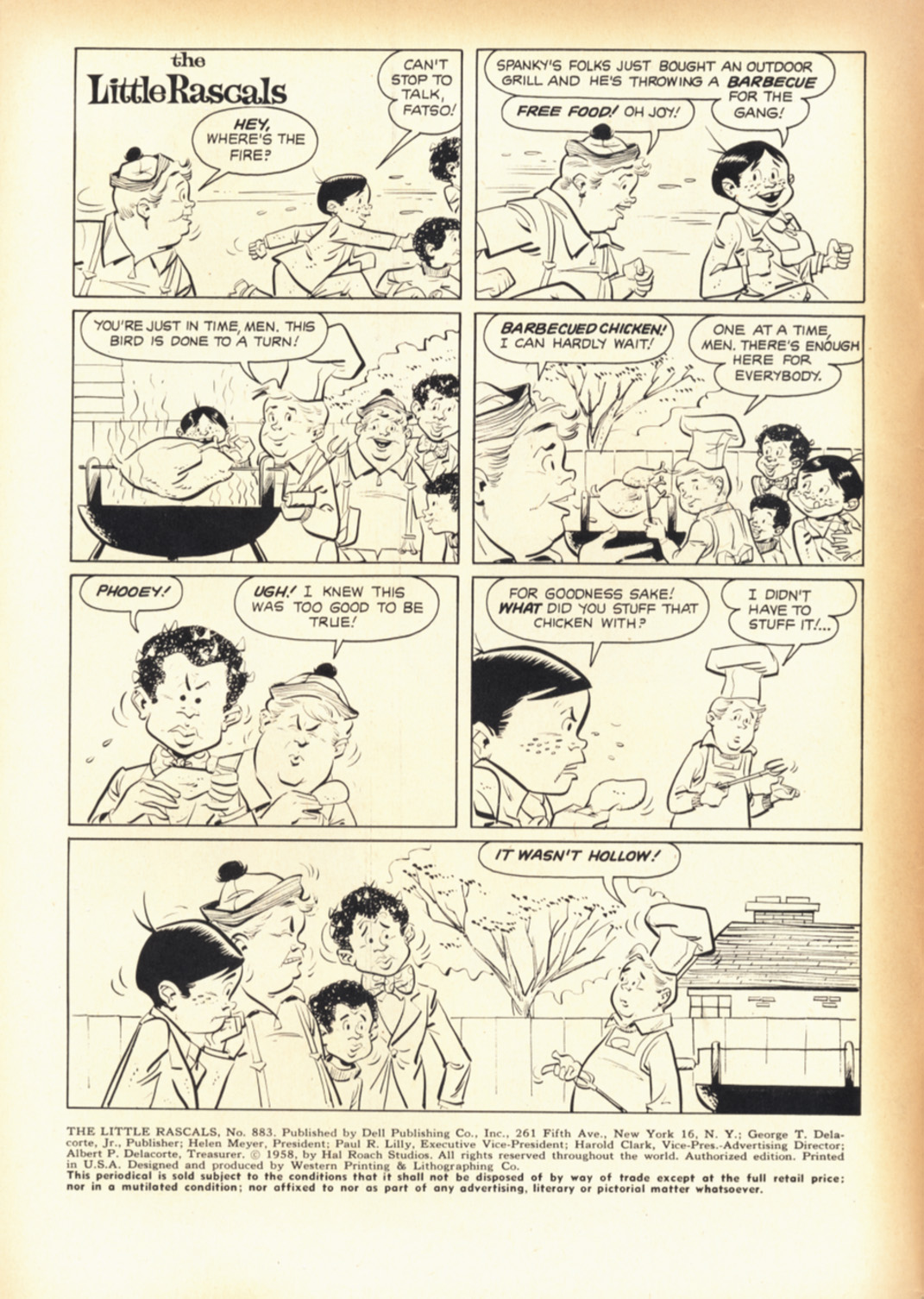 Read online Four Color Comics comic -  Issue #883 - 2