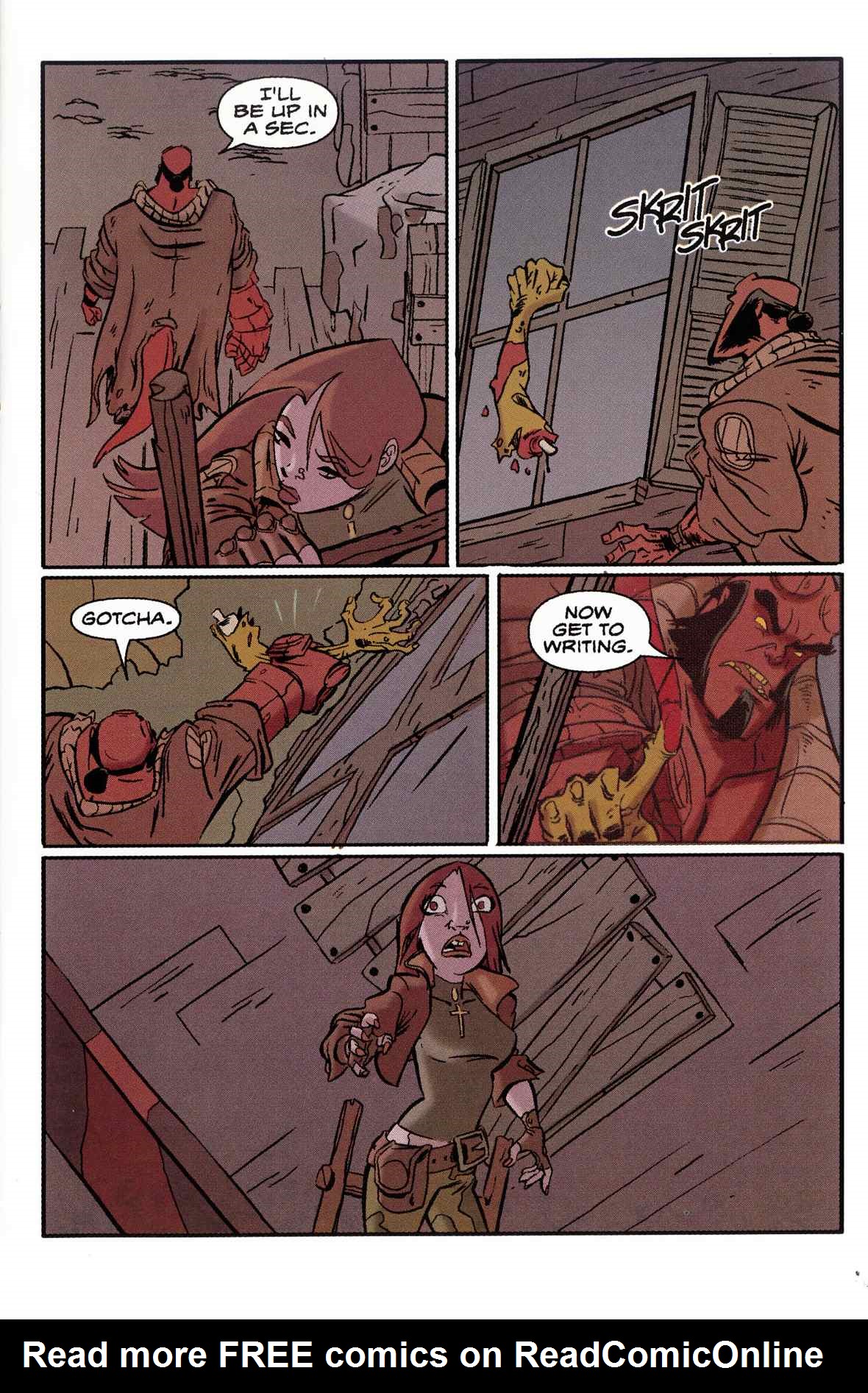 Read online Hellboy Animated: Phantom Limbs comic -  Issue # Full - 13