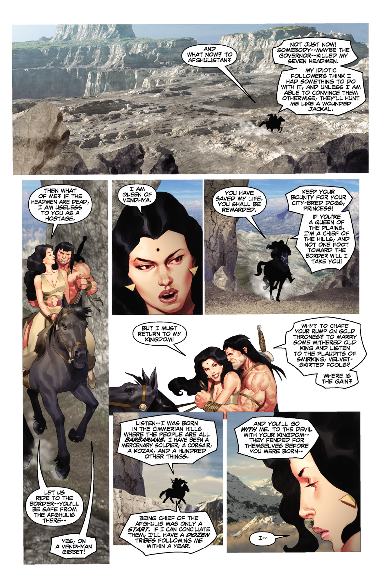 Read online Conan and the People of the Black Circle comic -  Issue #4 - 19