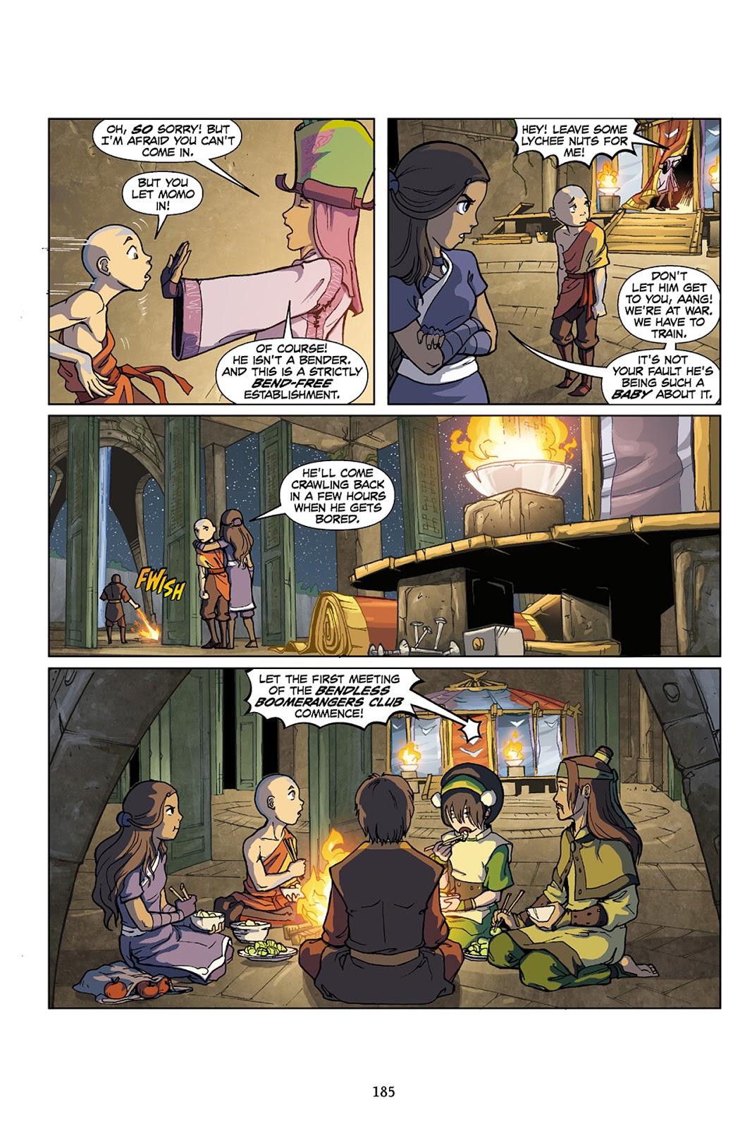 Nickelodeon Avatar: The Last Airbender - The Lost Adventures issue Full - Page 186
