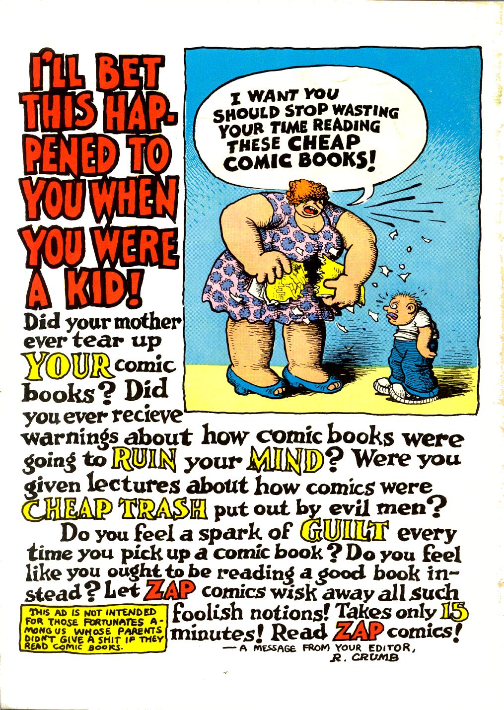 Read online Zap Comix comic -  Issue #0 - 28