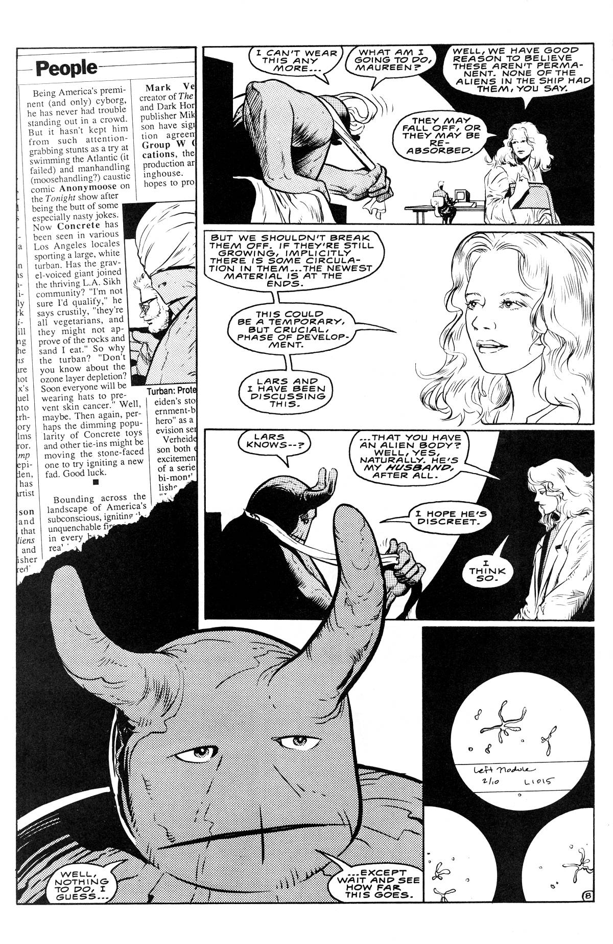 Read online Concrete comic -  Issue #7 - 10