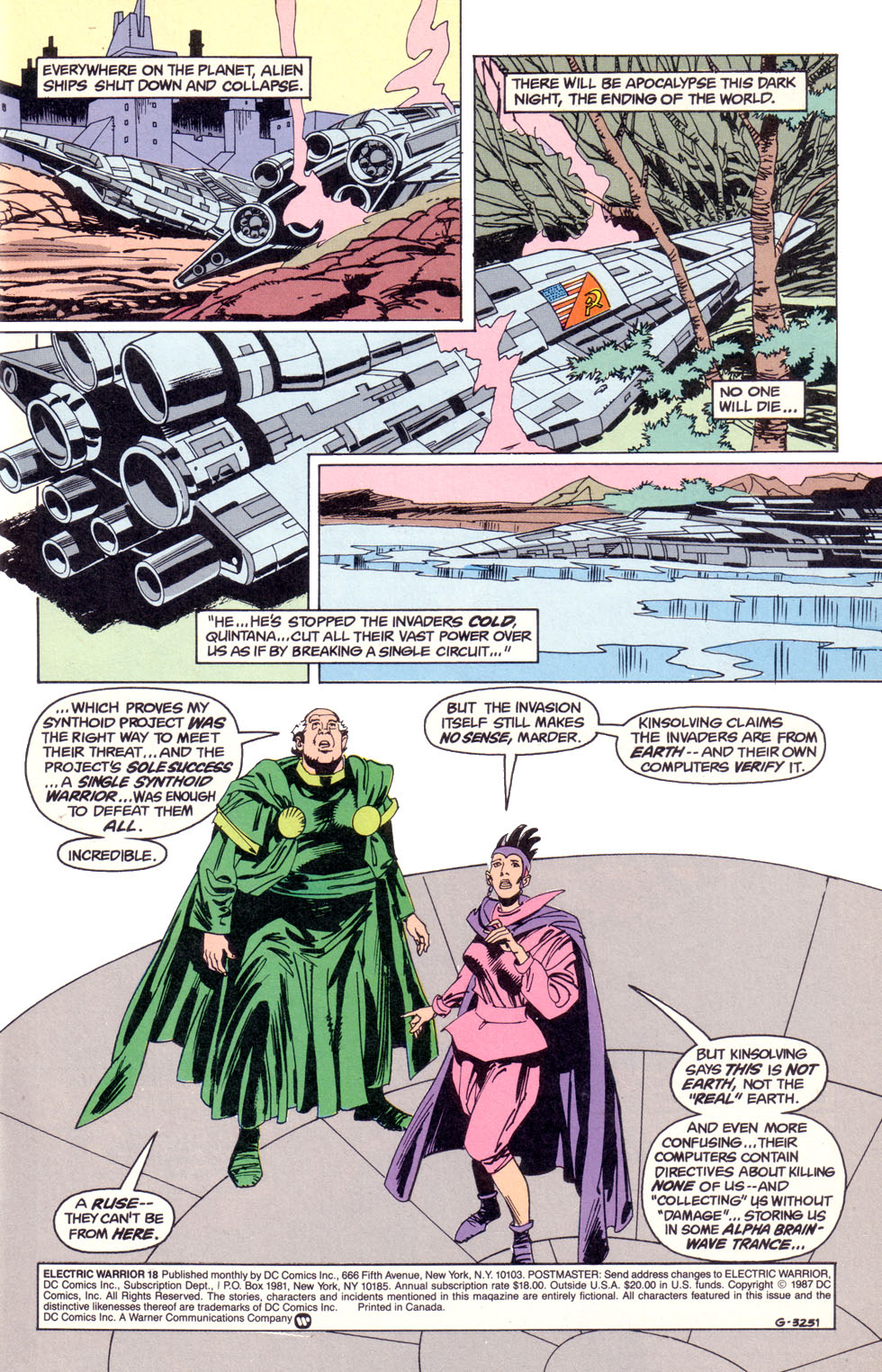 Read online Electric Warrior comic -  Issue #18 - 3