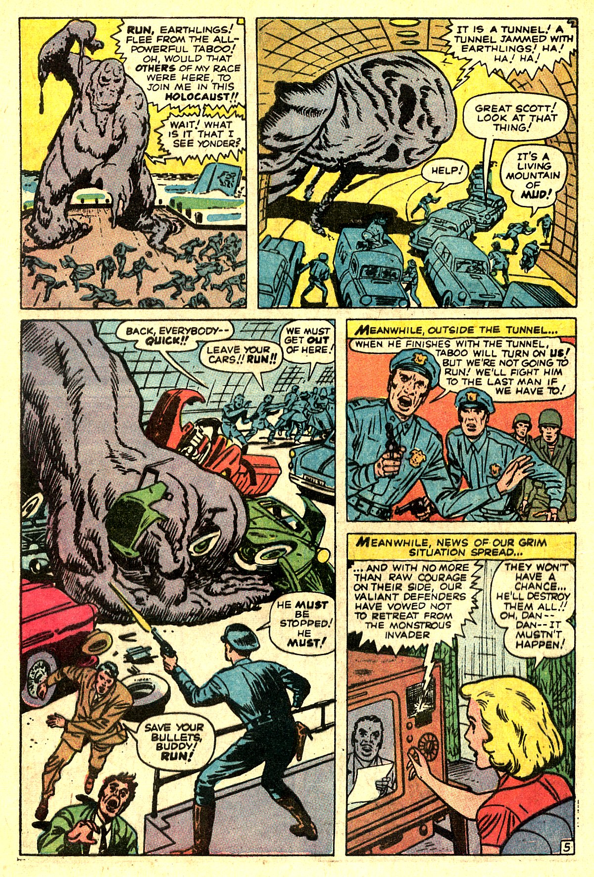 Read online Where Monsters Dwell (1970) comic -  Issue #5 - 8