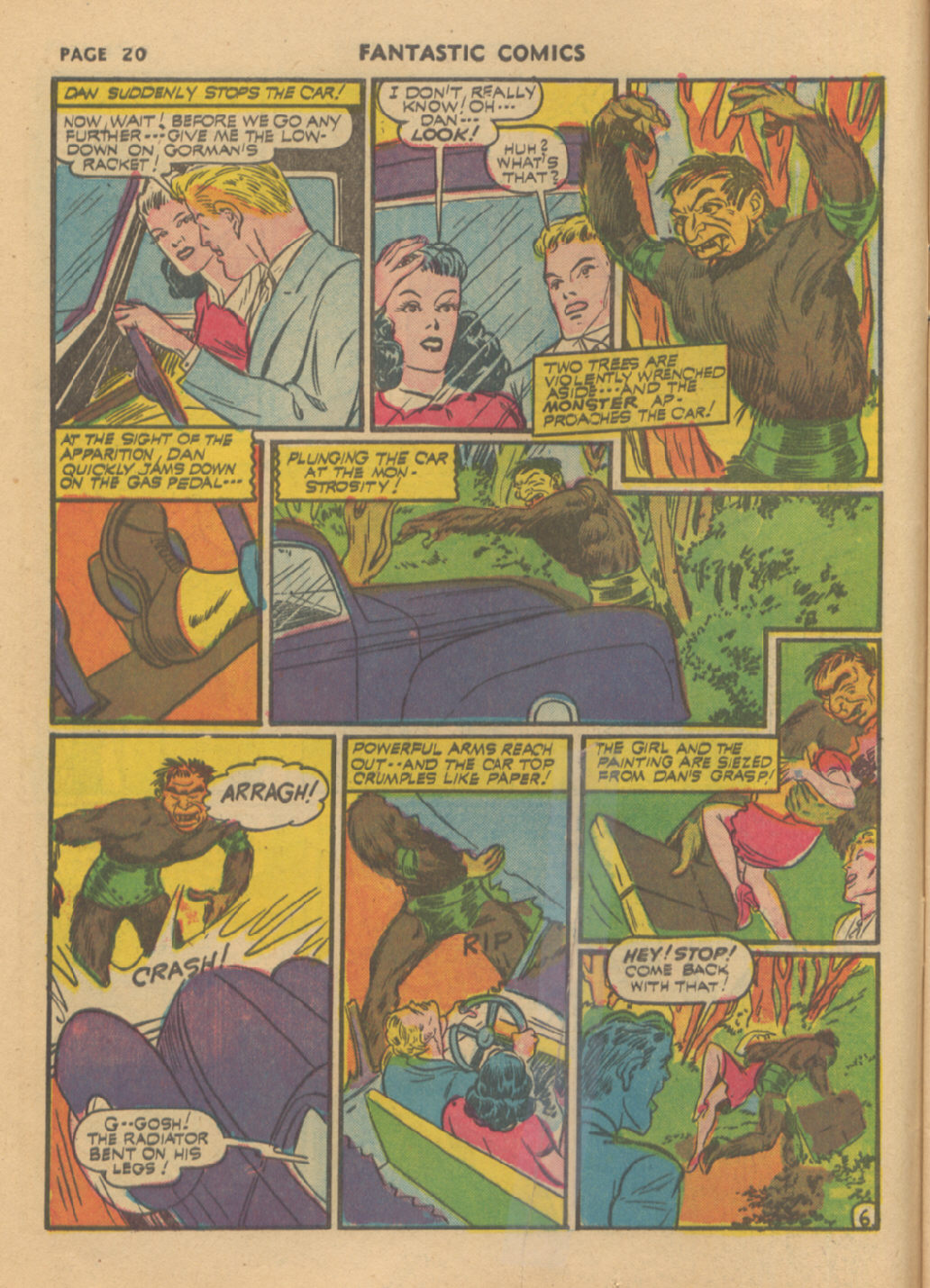 Read online Fantastic Comics comic -  Issue #23 - 21