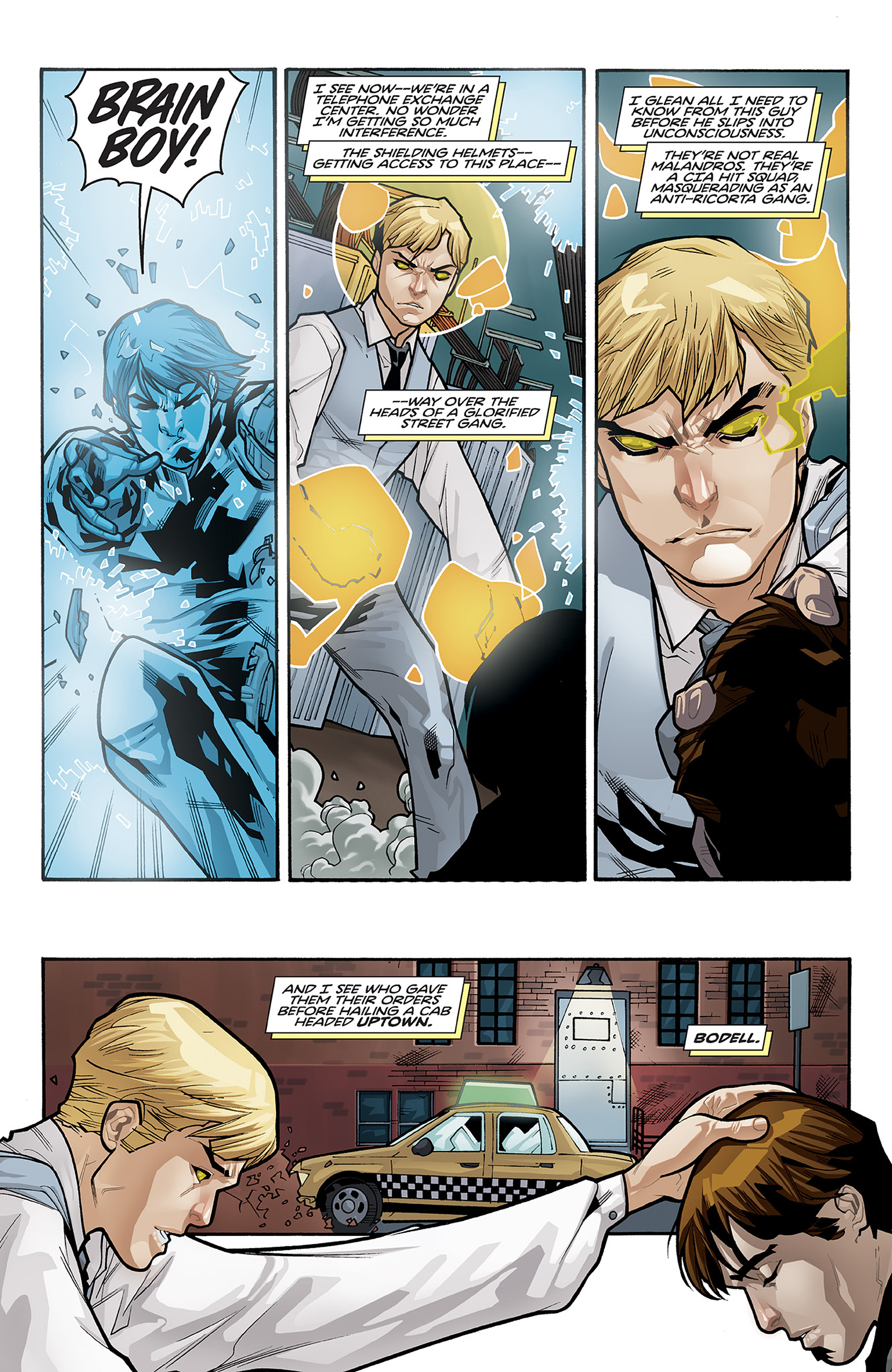 Read online Brain Boy comic -  Issue #1 - 21