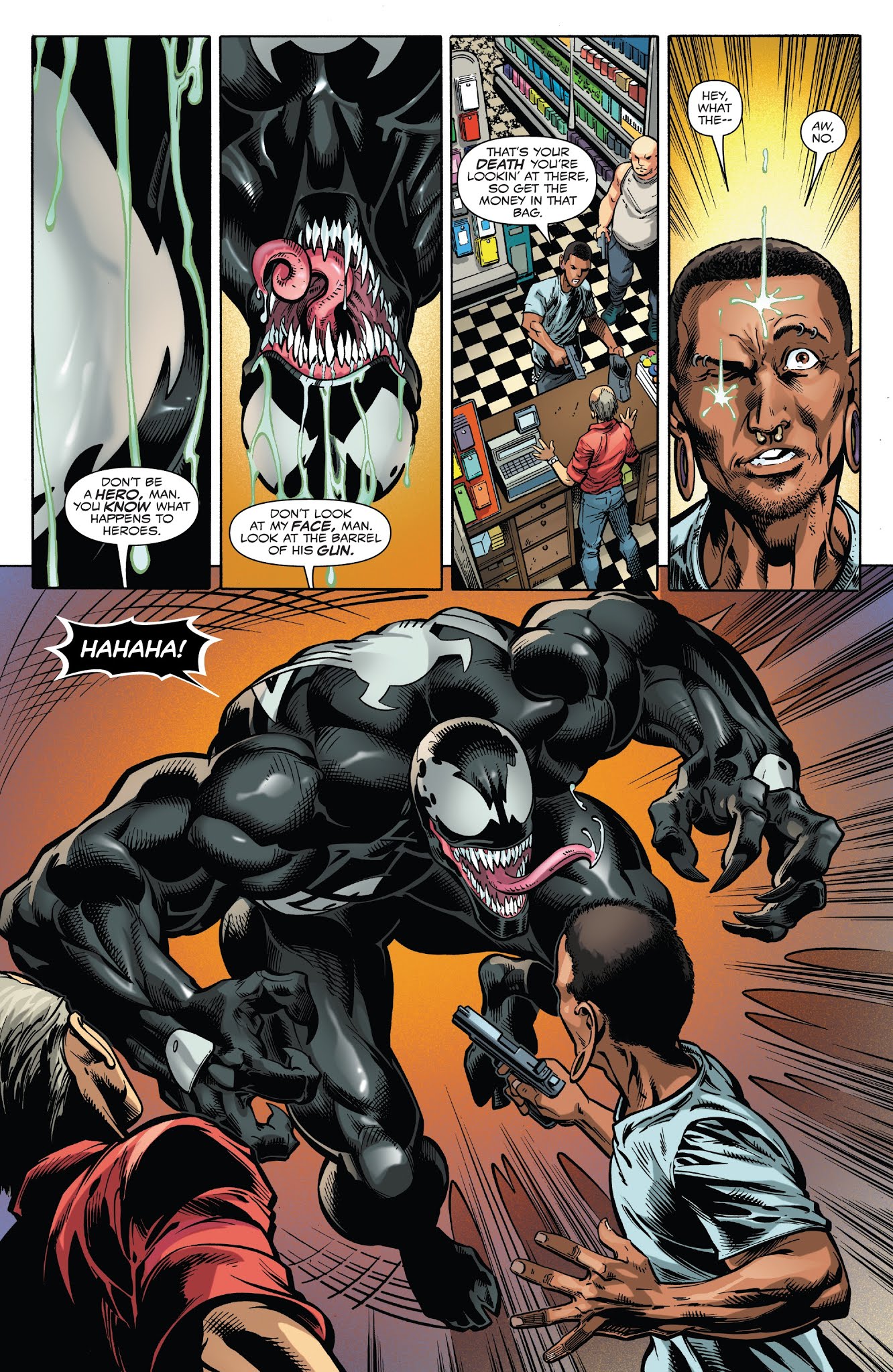 Read online Venom: First Host comic -  Issue #1 - 12