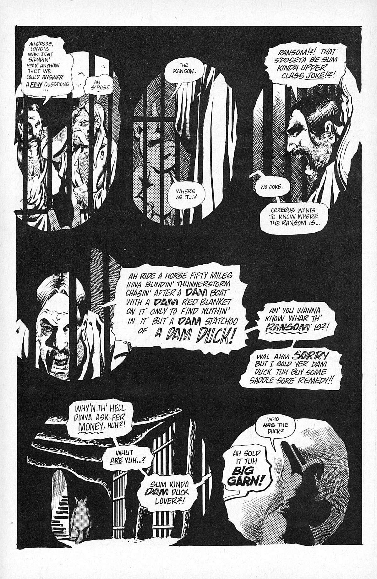 Read online Cerebus comic -  Issue #29 - 18