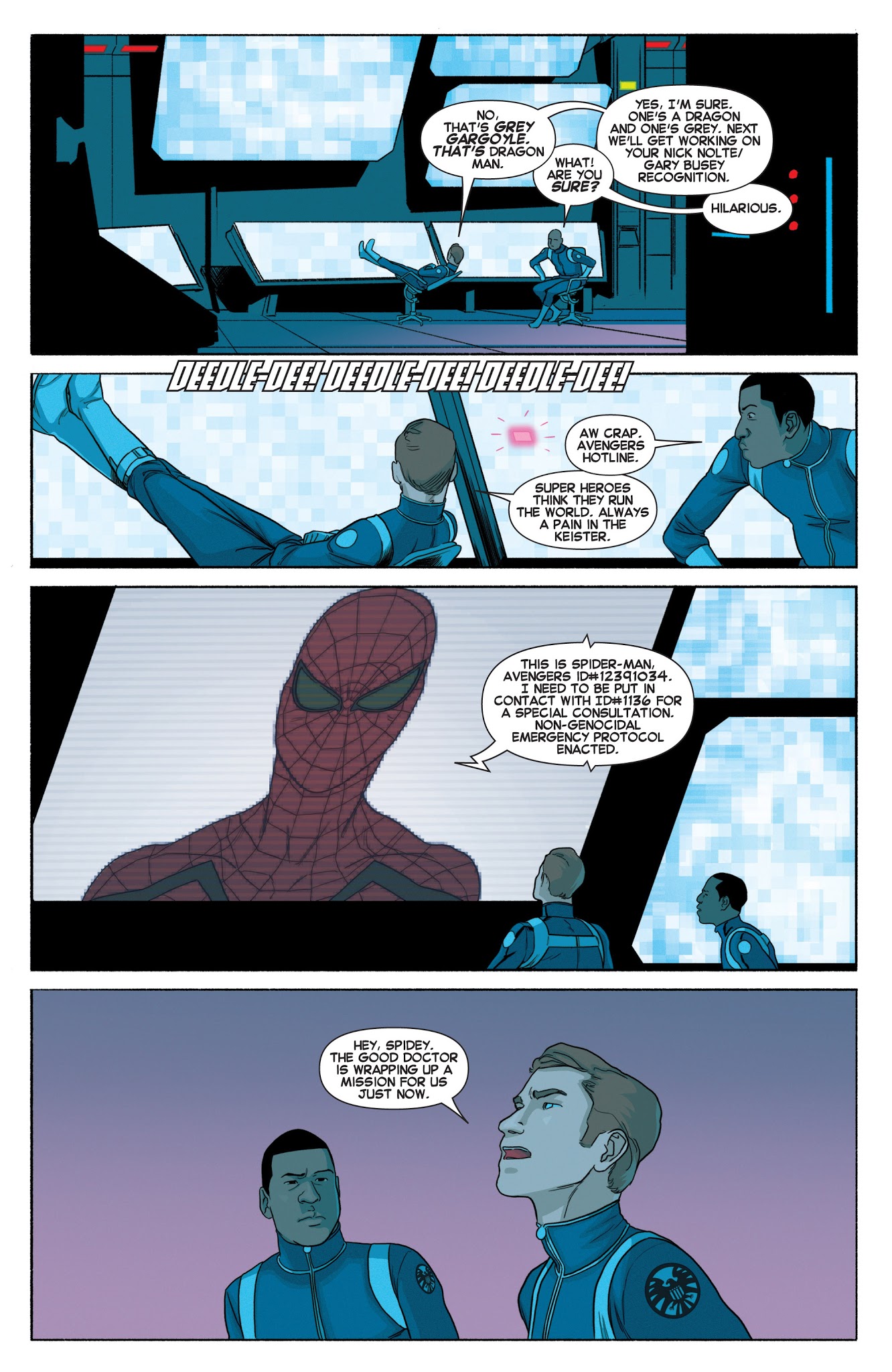 Read online All-New X-Men/Indestructible Hulk/Superior Spider-Man: The Arms of The Octopus comic -  Issue # Full - 30