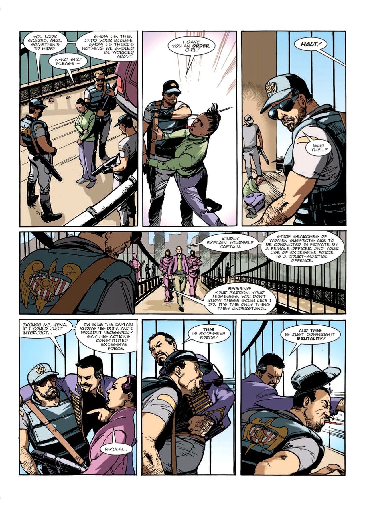 Read online Nikolai Dante comic -  Issue # TPB 9 - 16