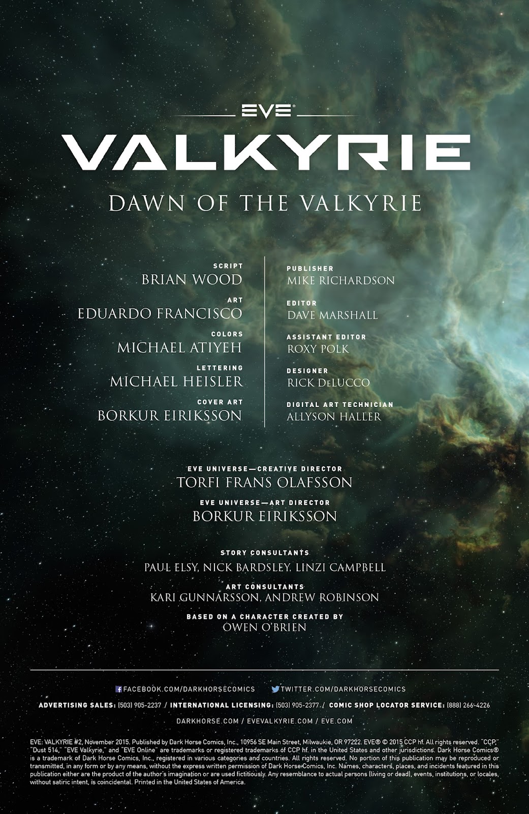 EVE: Valkyrie issue 2 - Page 2