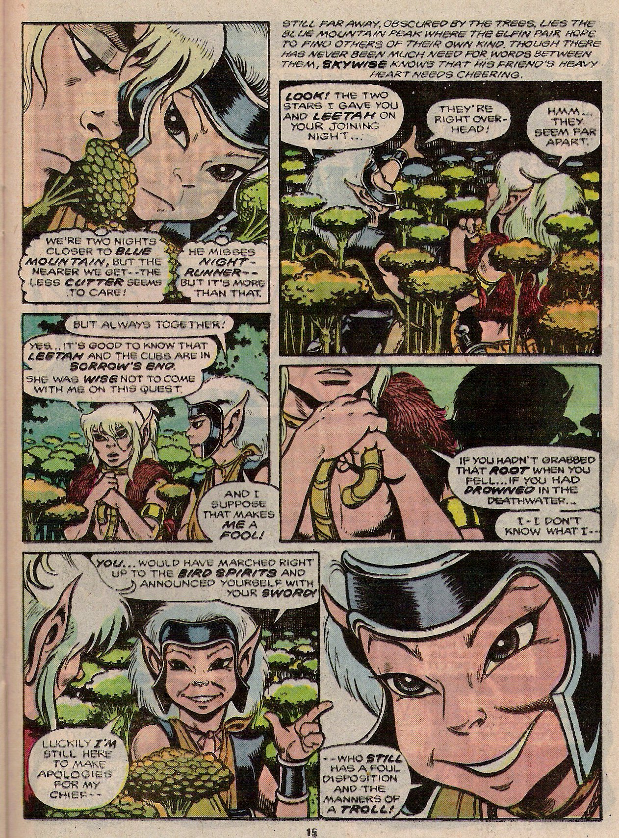 Read online ElfQuest comic -  Issue #15 - 16