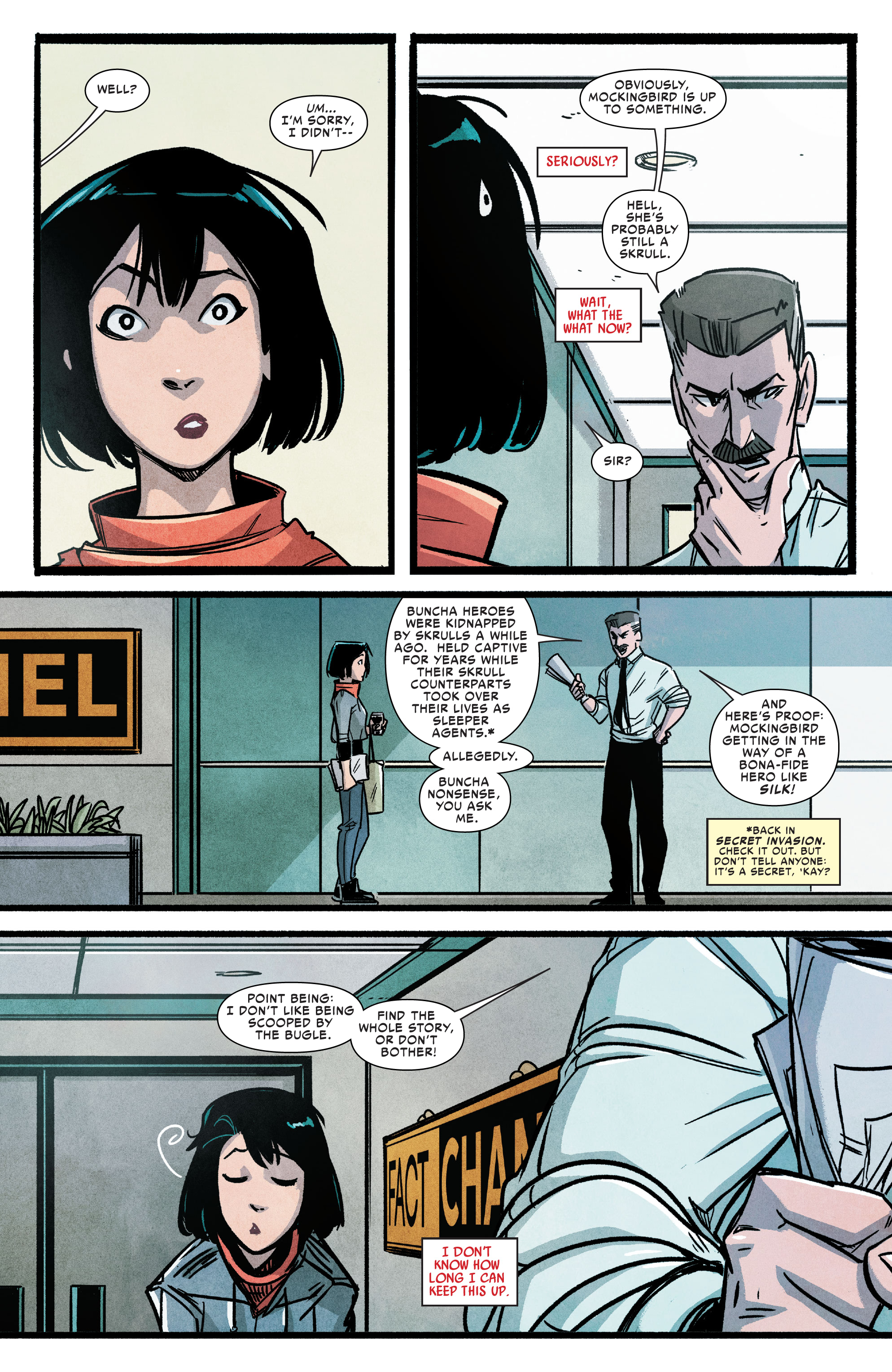 Read online Silk: Out of the Spider-Verse comic -  Issue # TPB 1 (Part 3) - 31