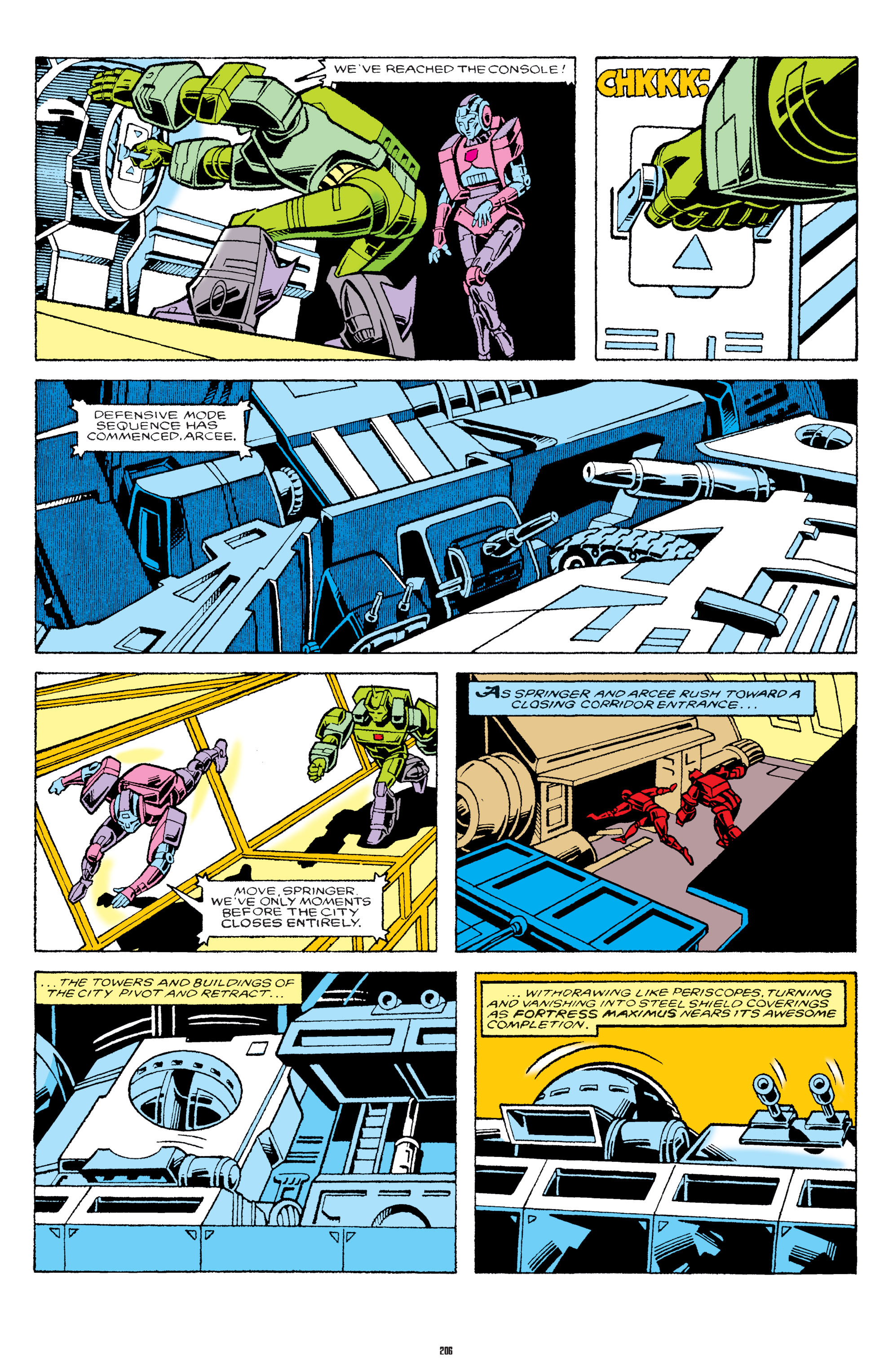 Read online The Transformers Classics comic -  Issue # TPB 7 - 205