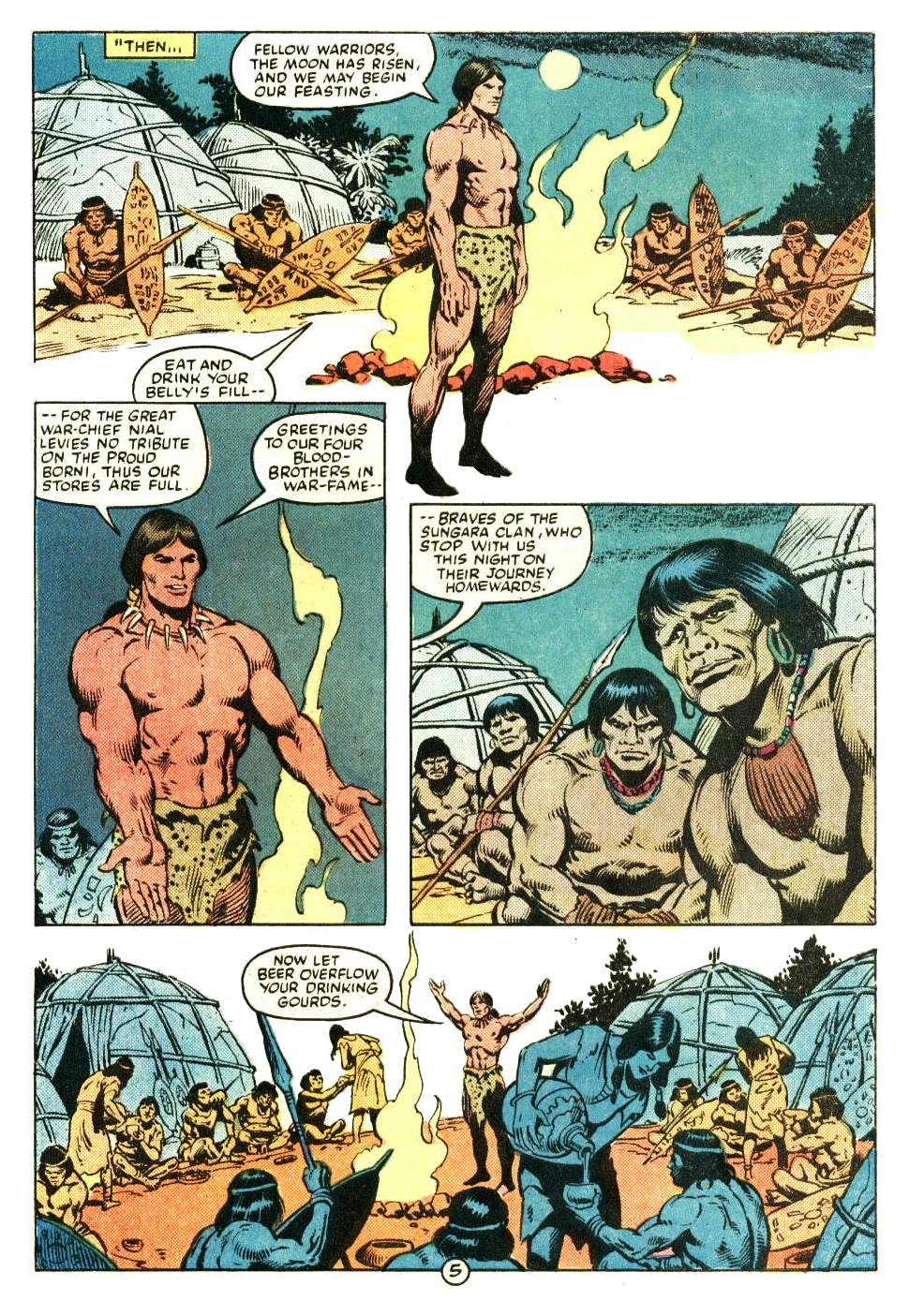 Read online Kull The Conqueror (1983) comic -  Issue #4 - 7