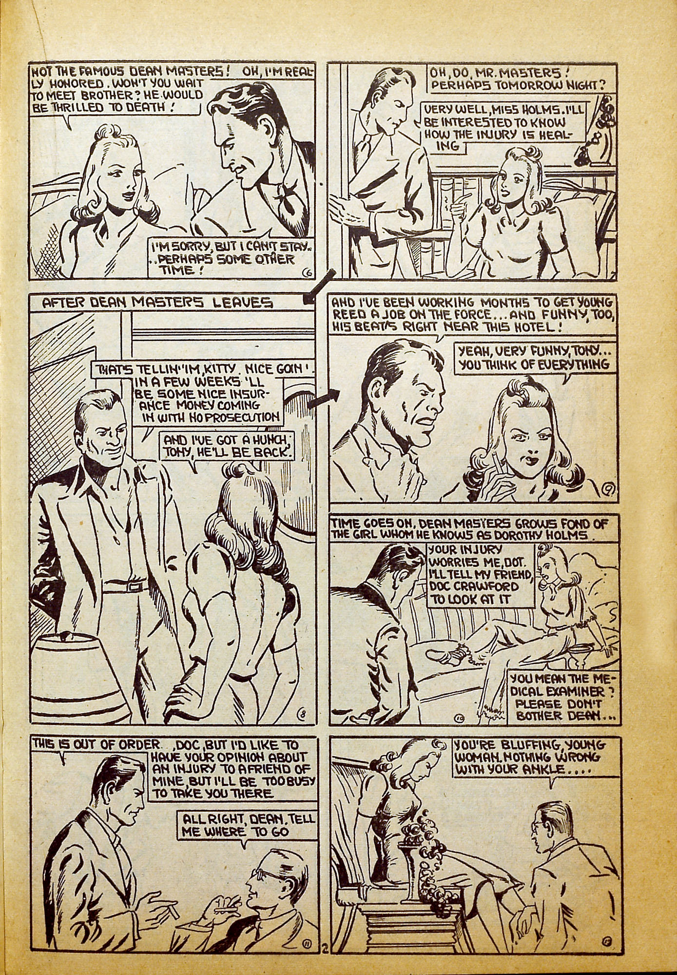 Read online Keen Detective Funnies comic -  Issue #20 - 37