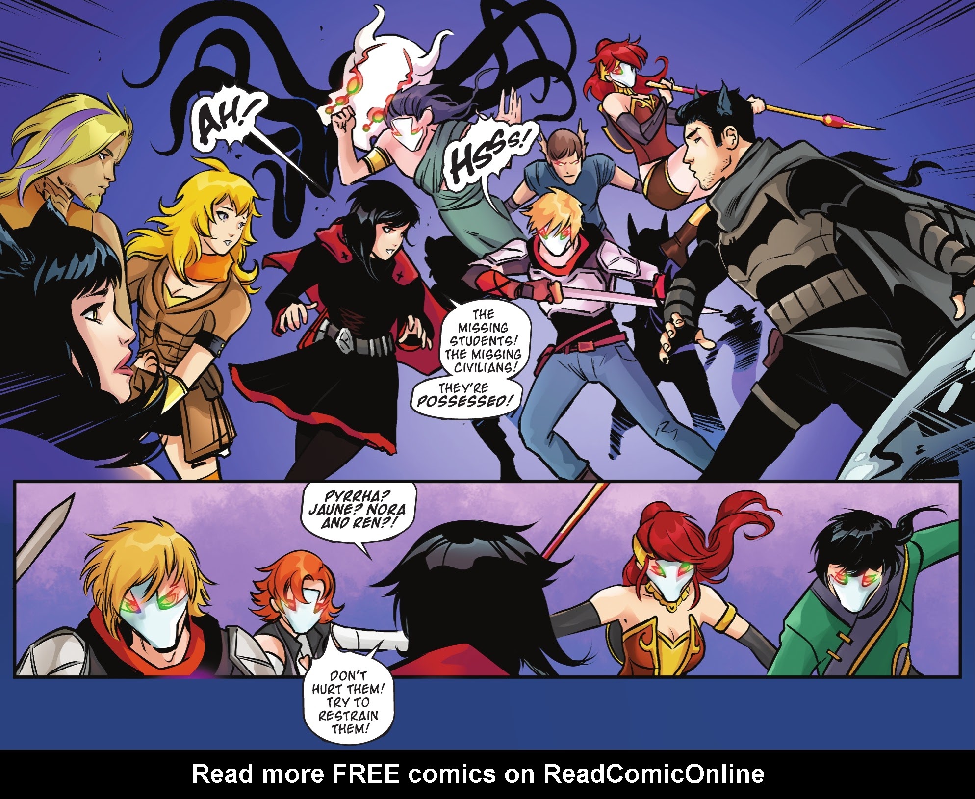 Read online RWBY/Justice League comic -  Issue #8 - 7