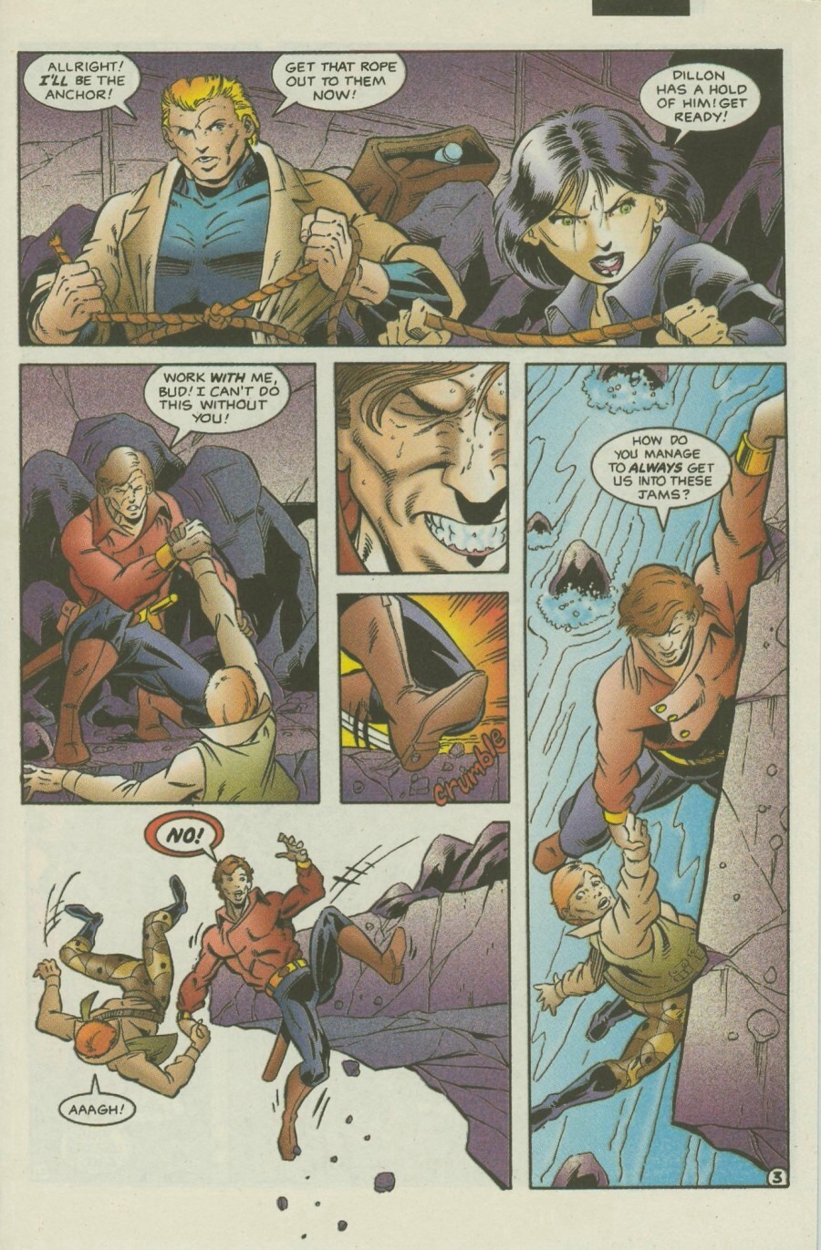 Read online Ex-Mutants comic -  Issue #5 - 5