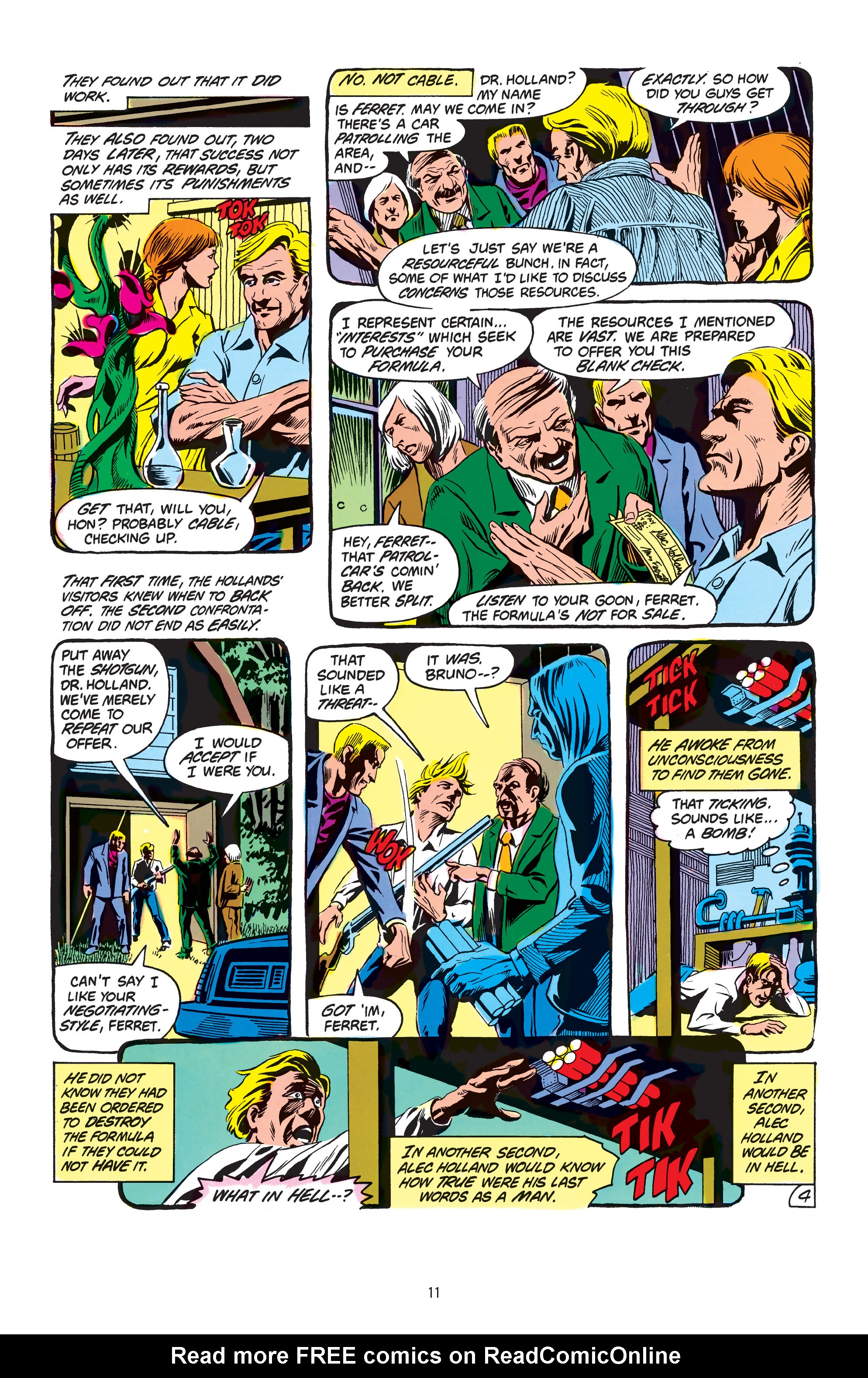 Read online Swamp Thing: The Bronze Age comic -  Issue # TPB 3 (Part 1) - 9
