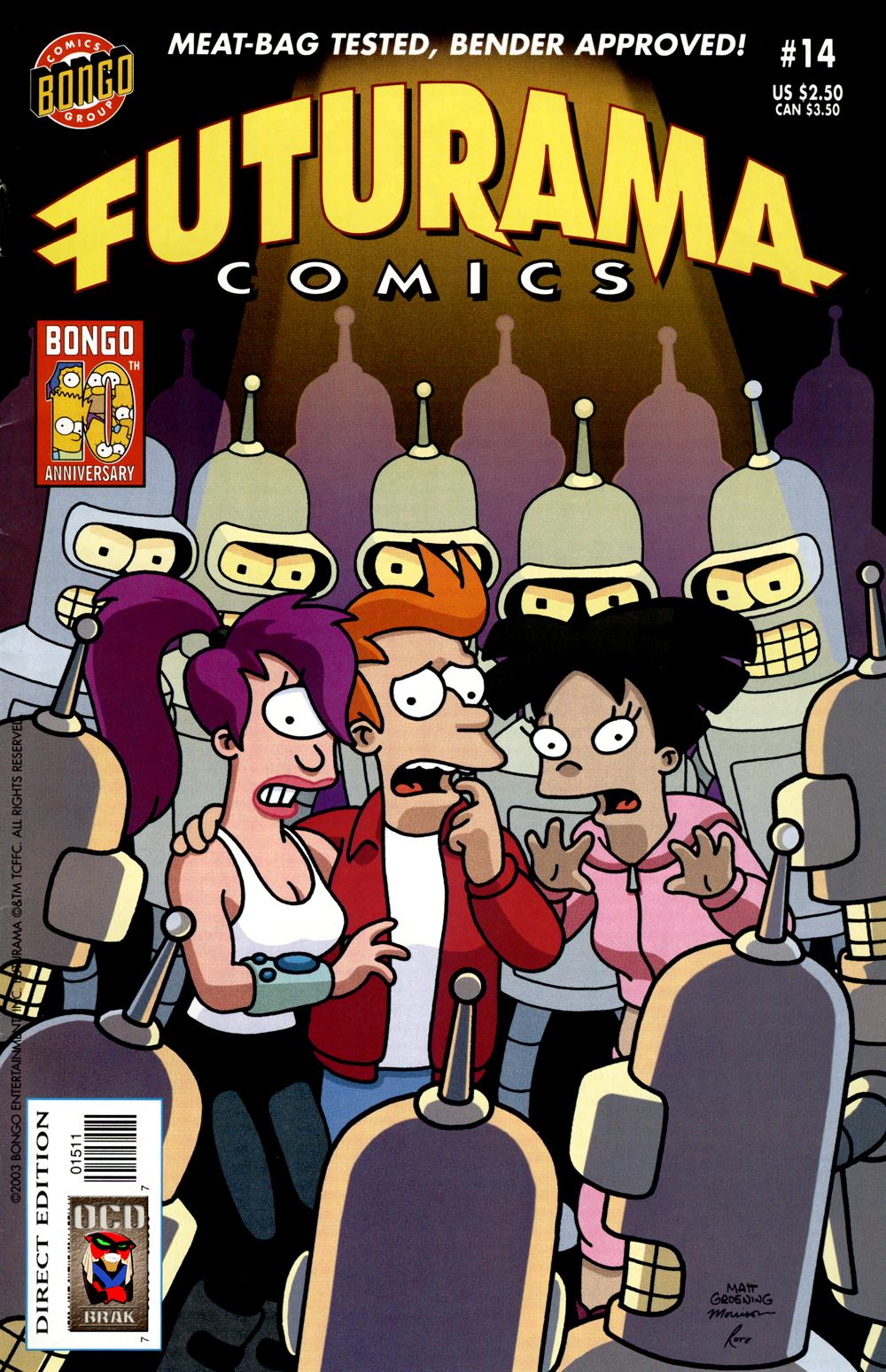 Read online Futurama Comics comic -  Issue #14 - 1
