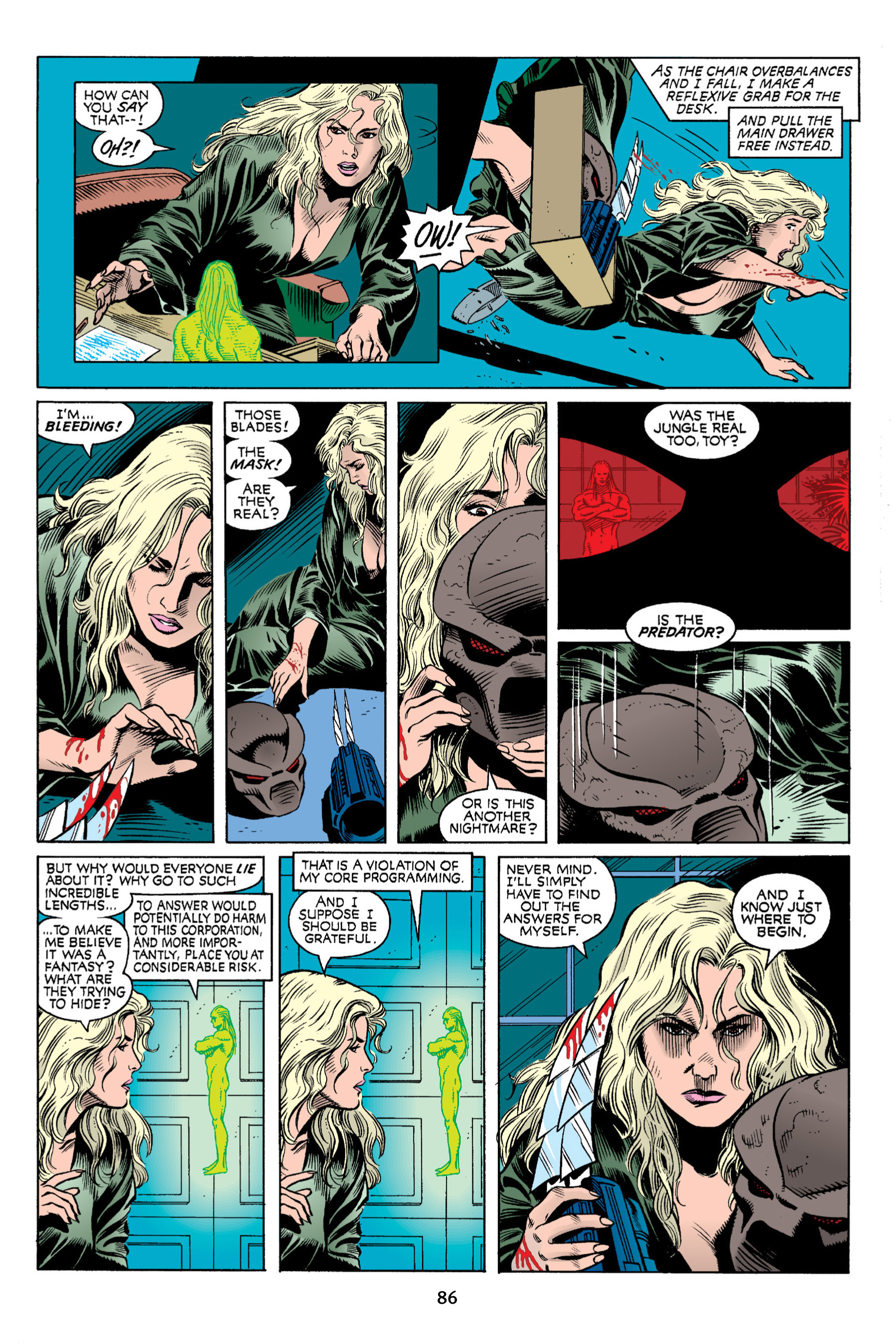 Read online Aliens vs. Predator Omnibus comic -  Issue # _TPB 2 Part 1 - 85