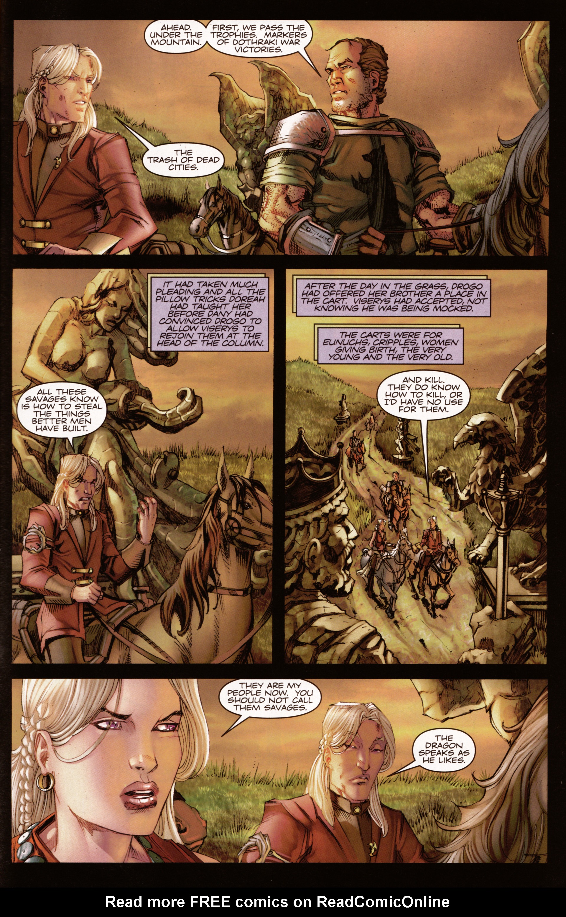 Read online A Game Of Thrones comic -  Issue #11 - 23
