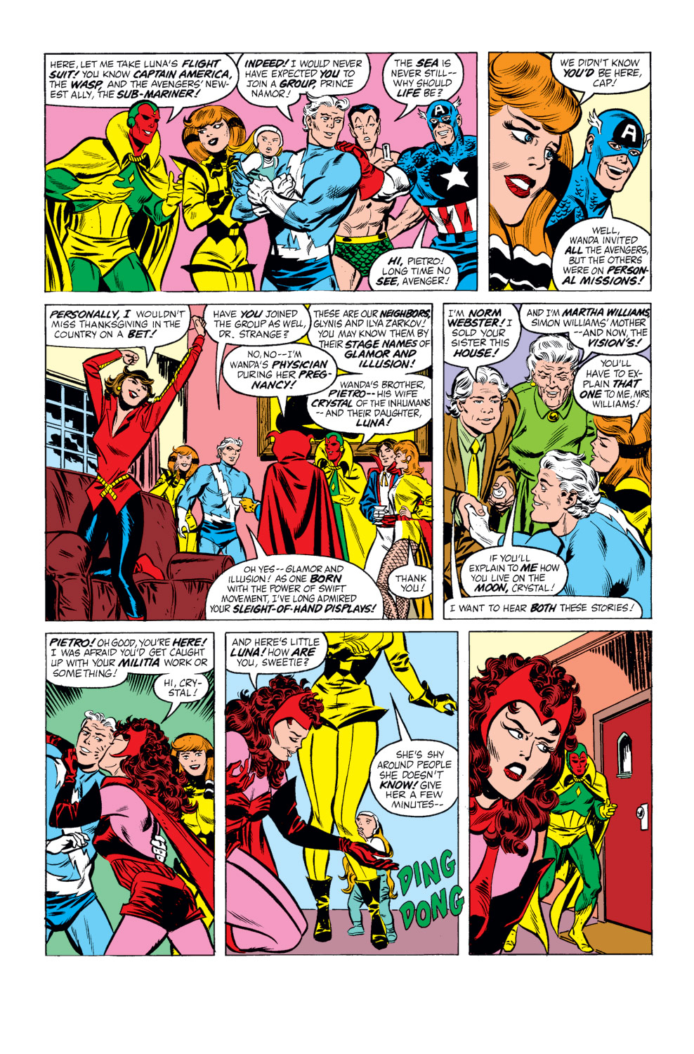 Read online The Vision and the Scarlet Witch (1985) comic -  Issue #6 - 4