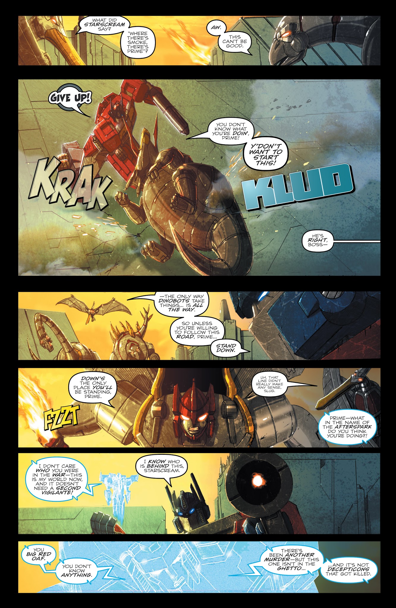 Read online The Transformers: Redemption of the Dinobots comic -  Issue # TPB - 39