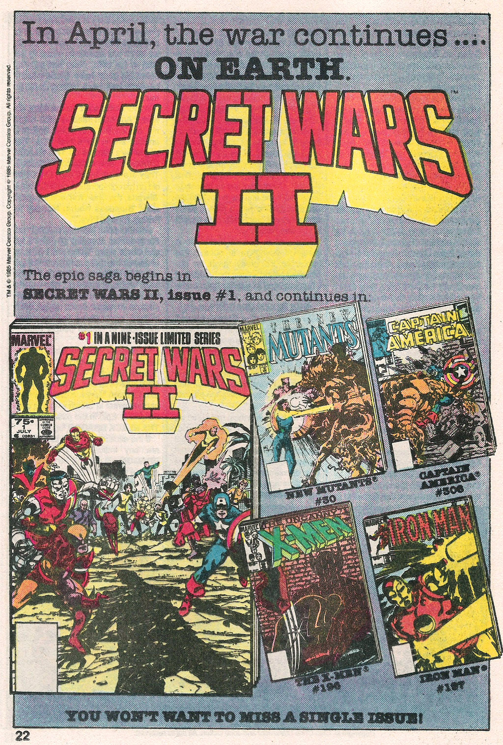 Read online Marvel Age comic -  Issue #27 - 23