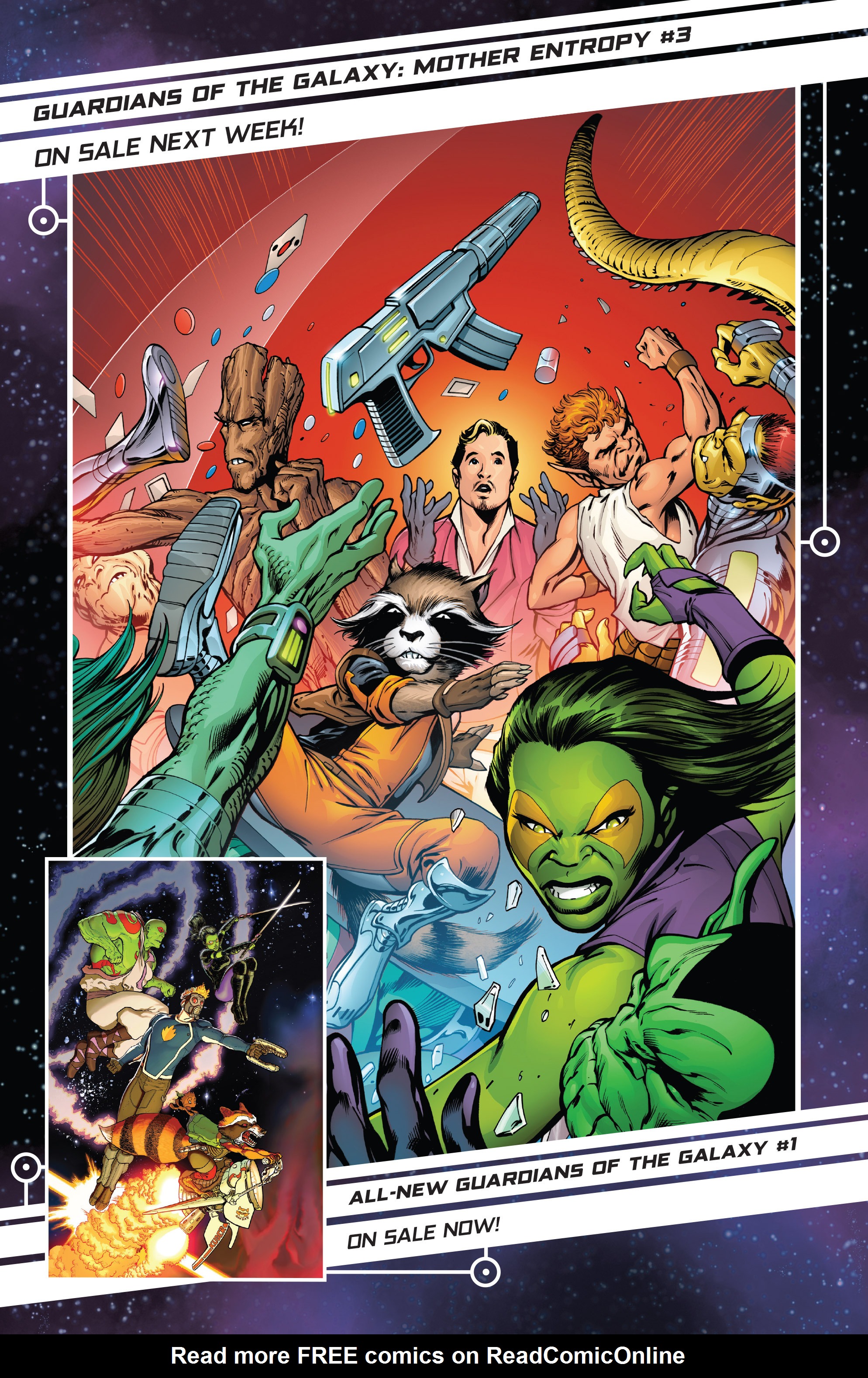 Read online Guardians of the Galaxy: Mother Entropy comic -  Issue #2 - 22