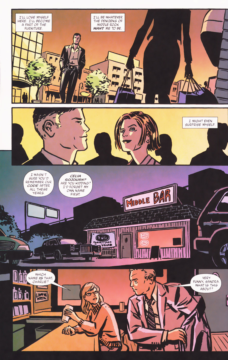 Read online Human Target (2003) comic -  Issue #7 - 19