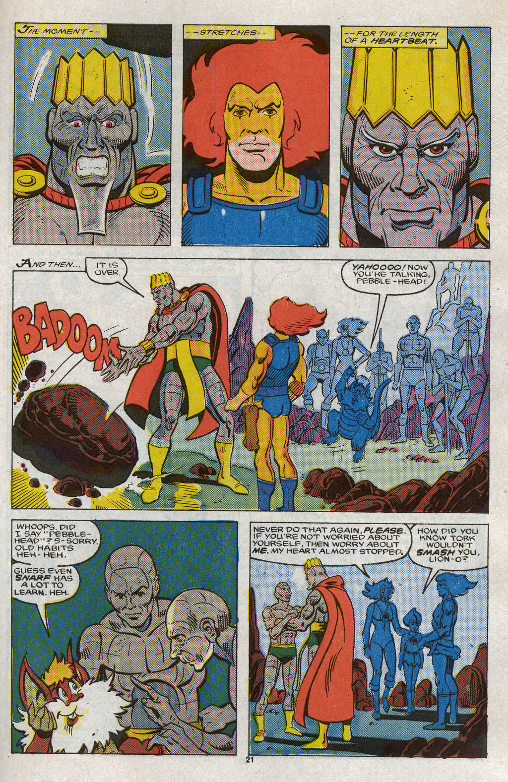 Read online ThunderCats (1985) comic -  Issue #9 - 31