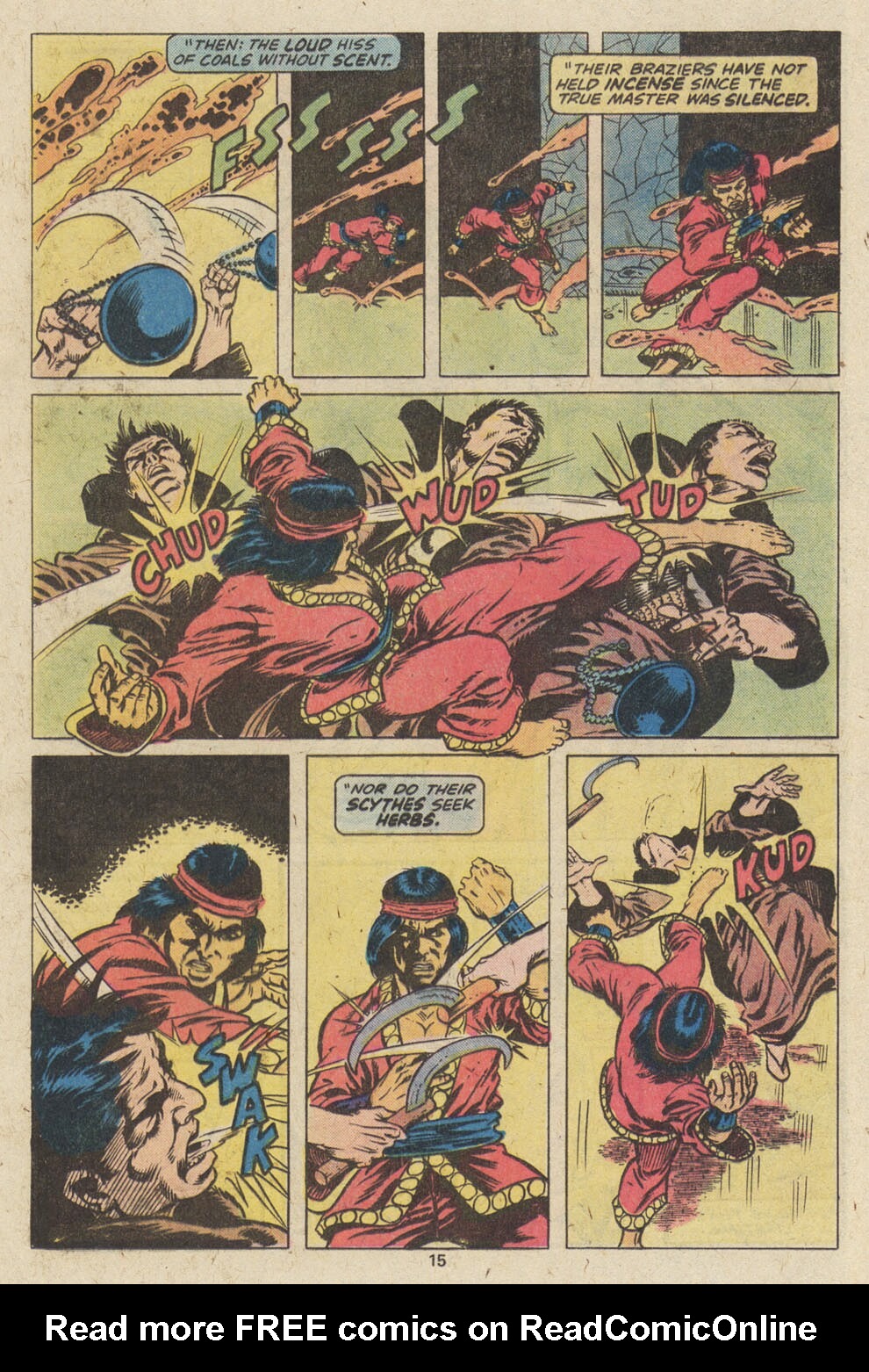Read online Master of Kung Fu (1974) comic -  Issue #69 - 10