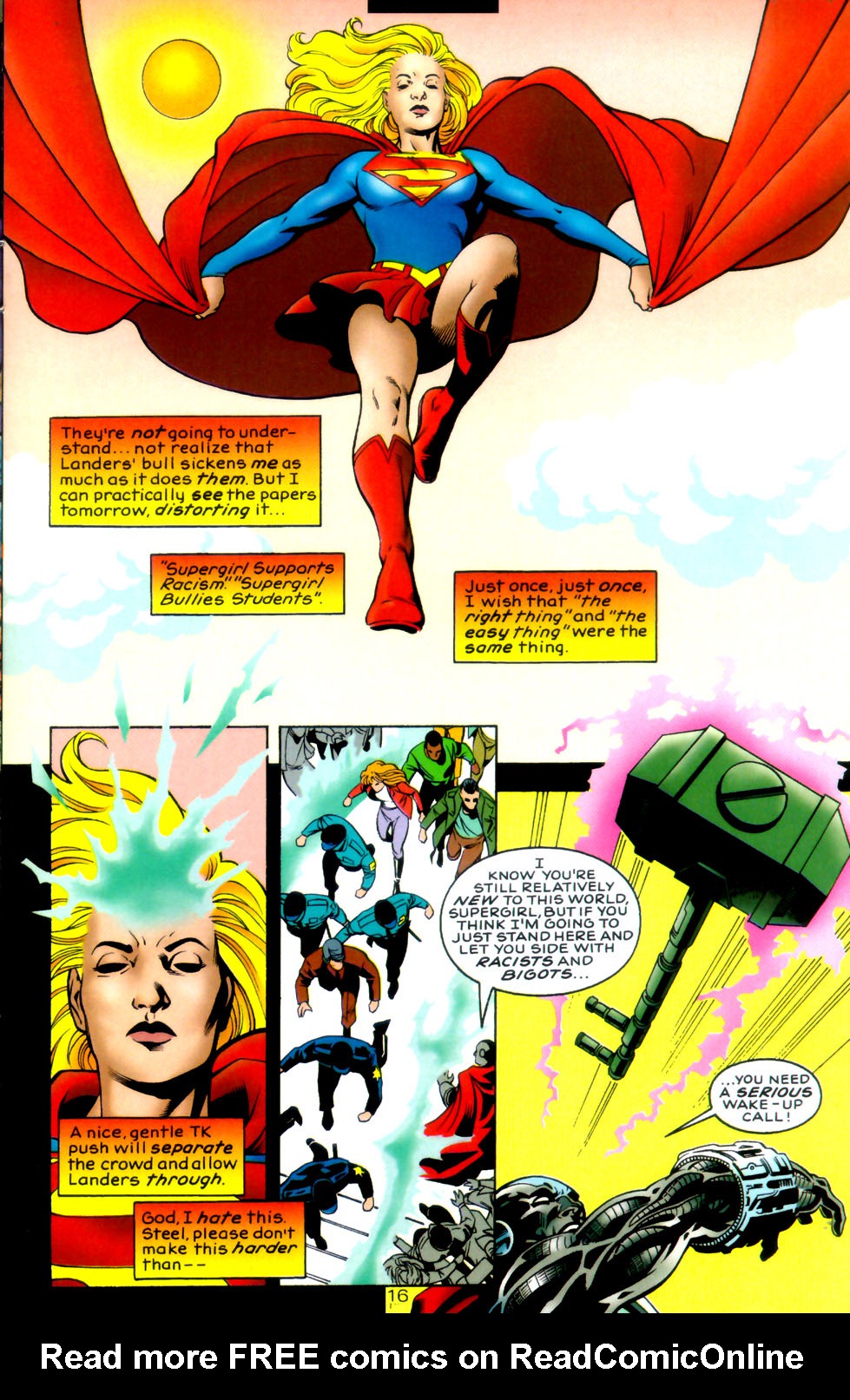 Read online Supergirl (1996) comic -  Issue #23 - 16