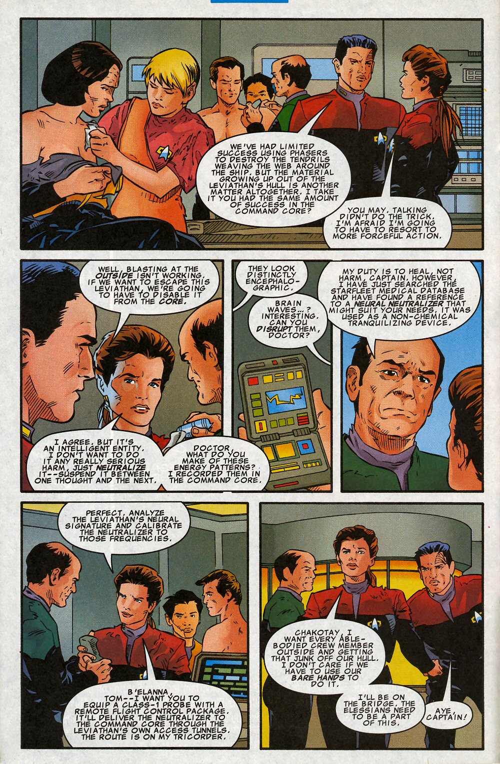 Read online Star Trek: Voyager comic -  Issue #12 - 8