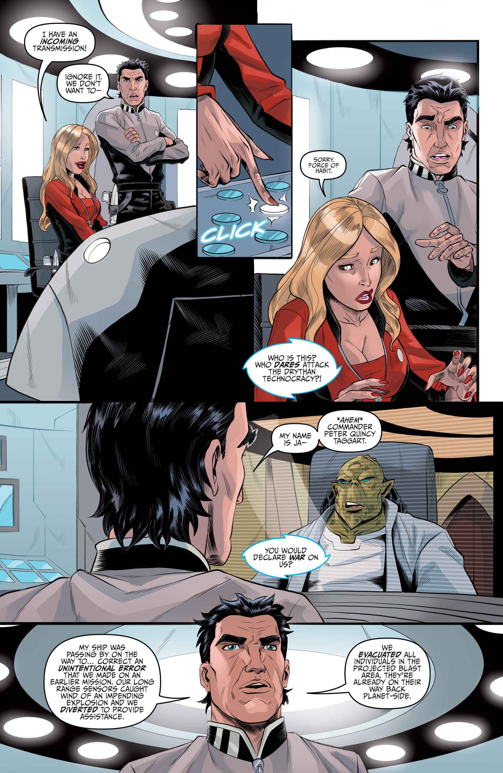 Read online Galaxy Quest: The Journey Continues comic -  Issue #4 - 21