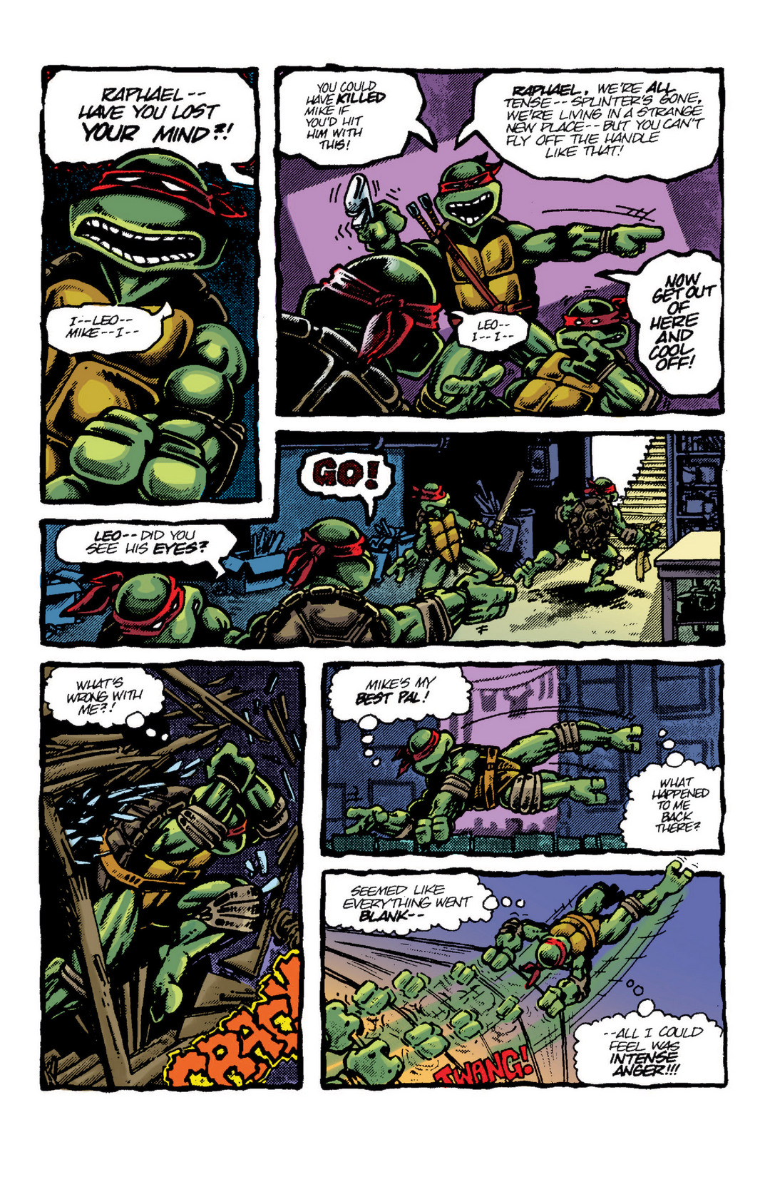 Read online Teenage Mutant Ninja Turtles Color Classics: Raphael Micro-Series One-Shot comic -  Issue # Full - 8