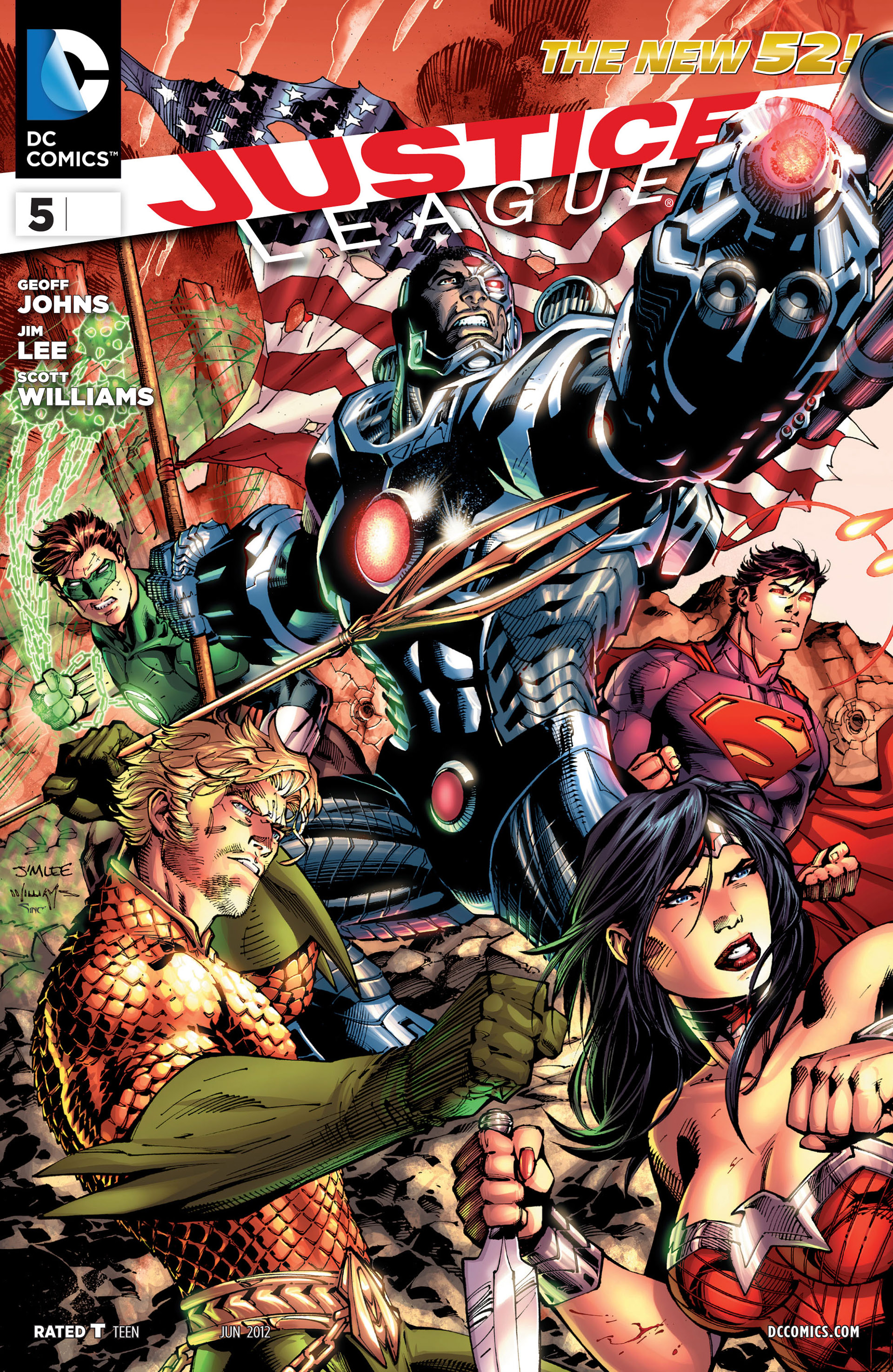 Read online Justice League (2011) comic -  Issue #5 - 5