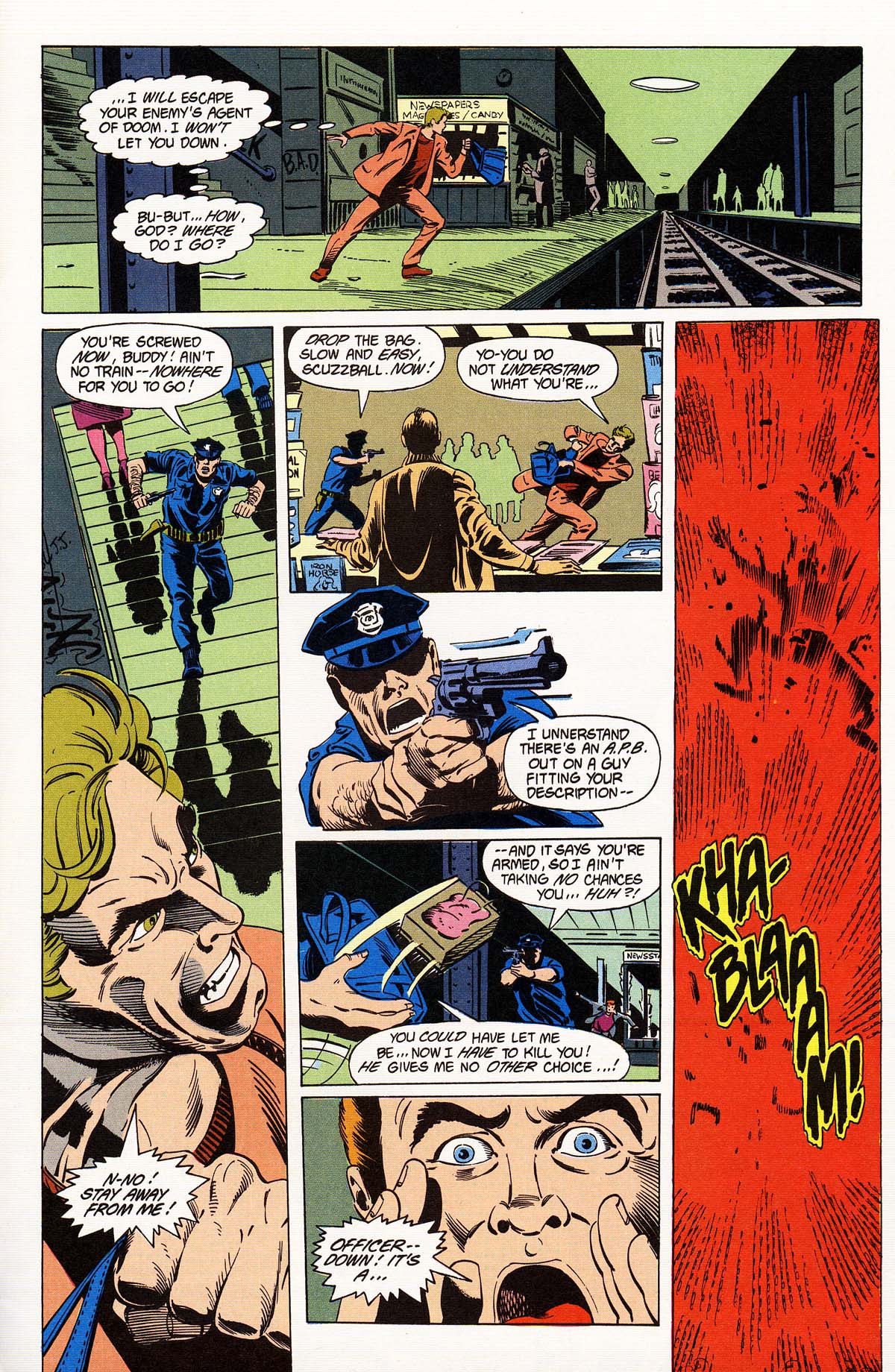 Read online Vigilante (1983) comic -  Issue #34 - 29