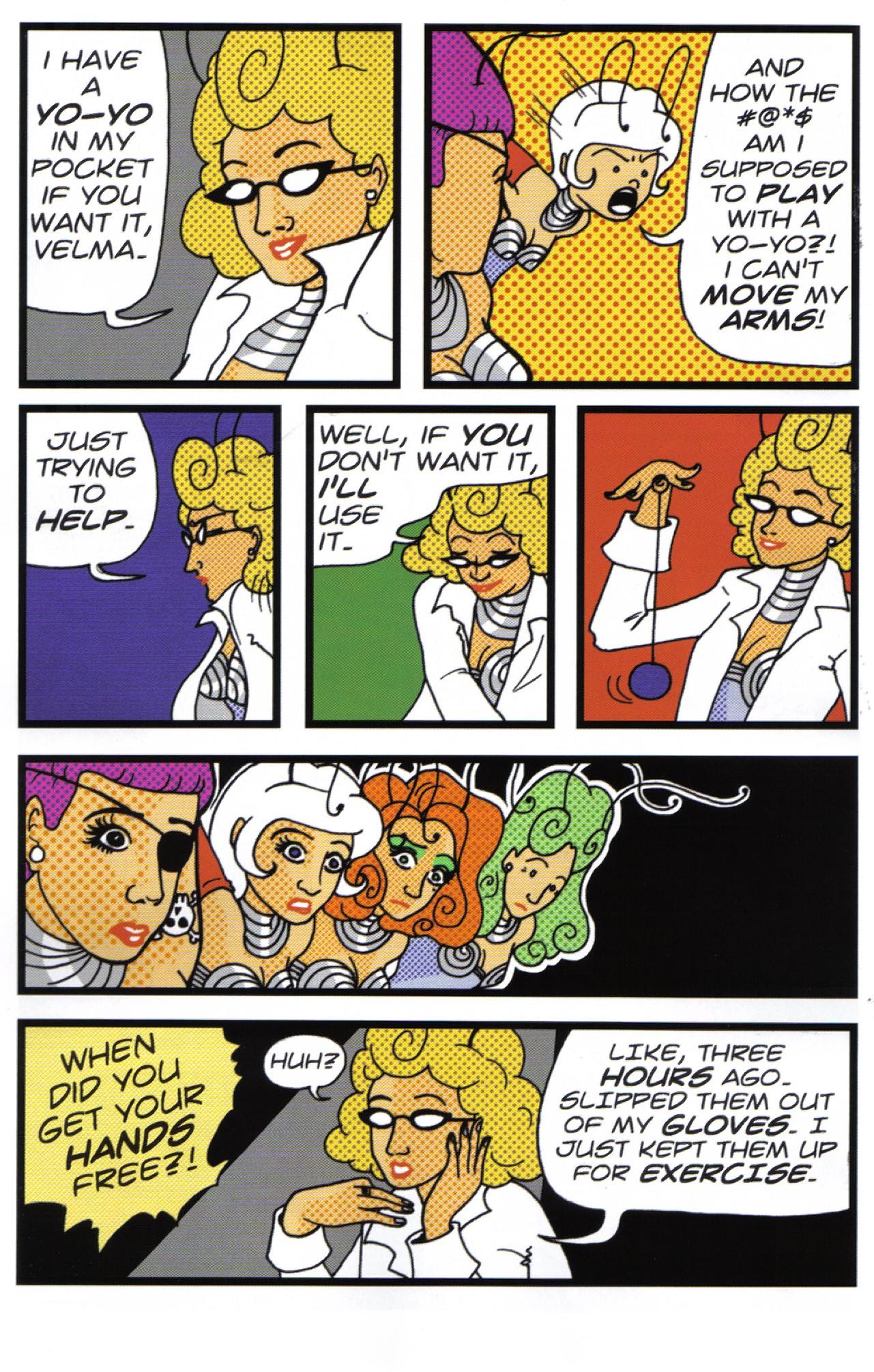 Read online I Was Kidnapped By Lesbian Pirates From Outer Space comic -  Issue #6 - 12