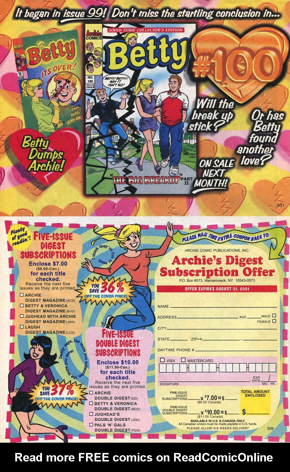 Read online Veronica comic -  Issue #113 - 34